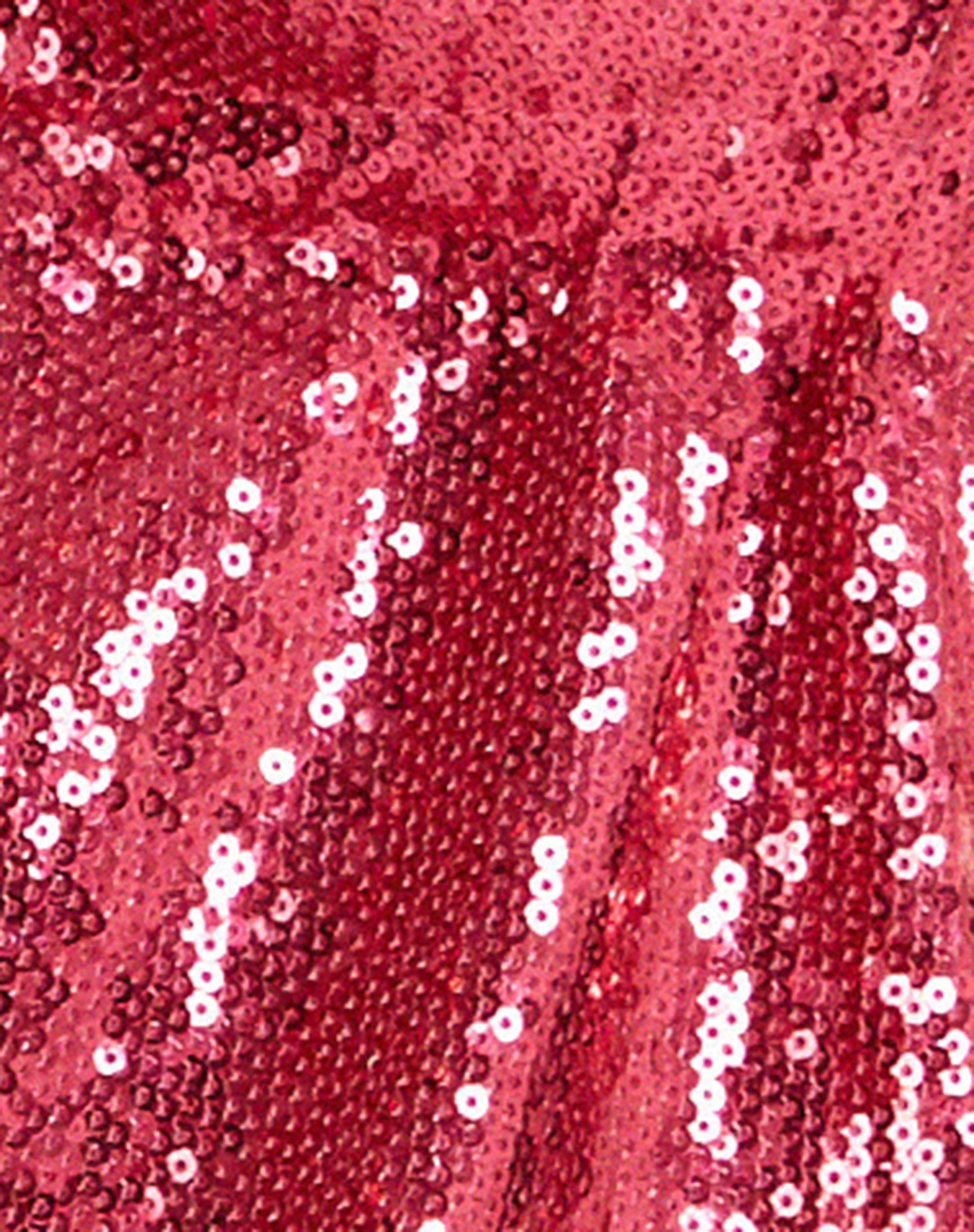 Runita Halter Top in Mini Sequin Metallic Pink - Image 6