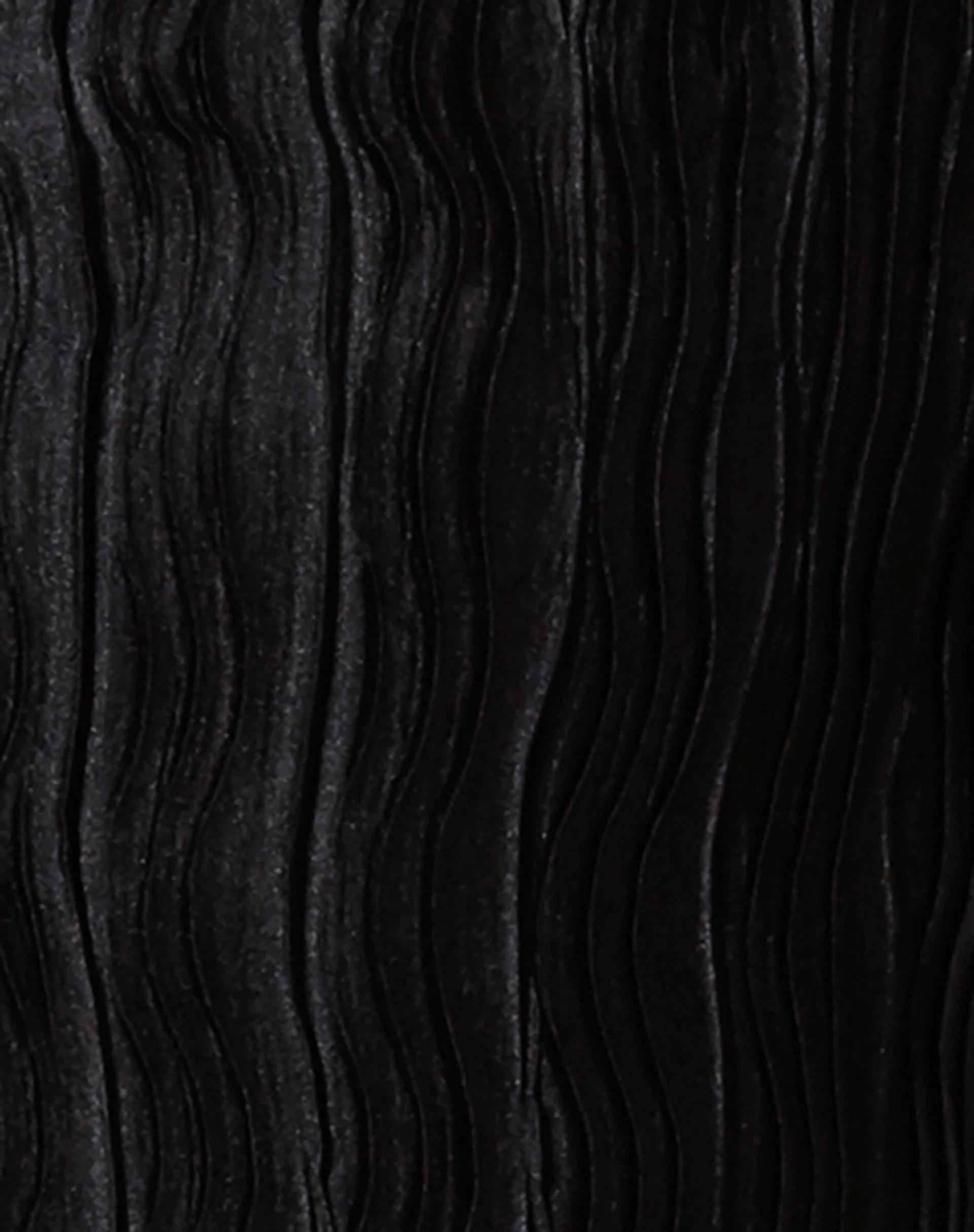 Sagira Long Sleeve Top in Crinkle Black - Image 6
