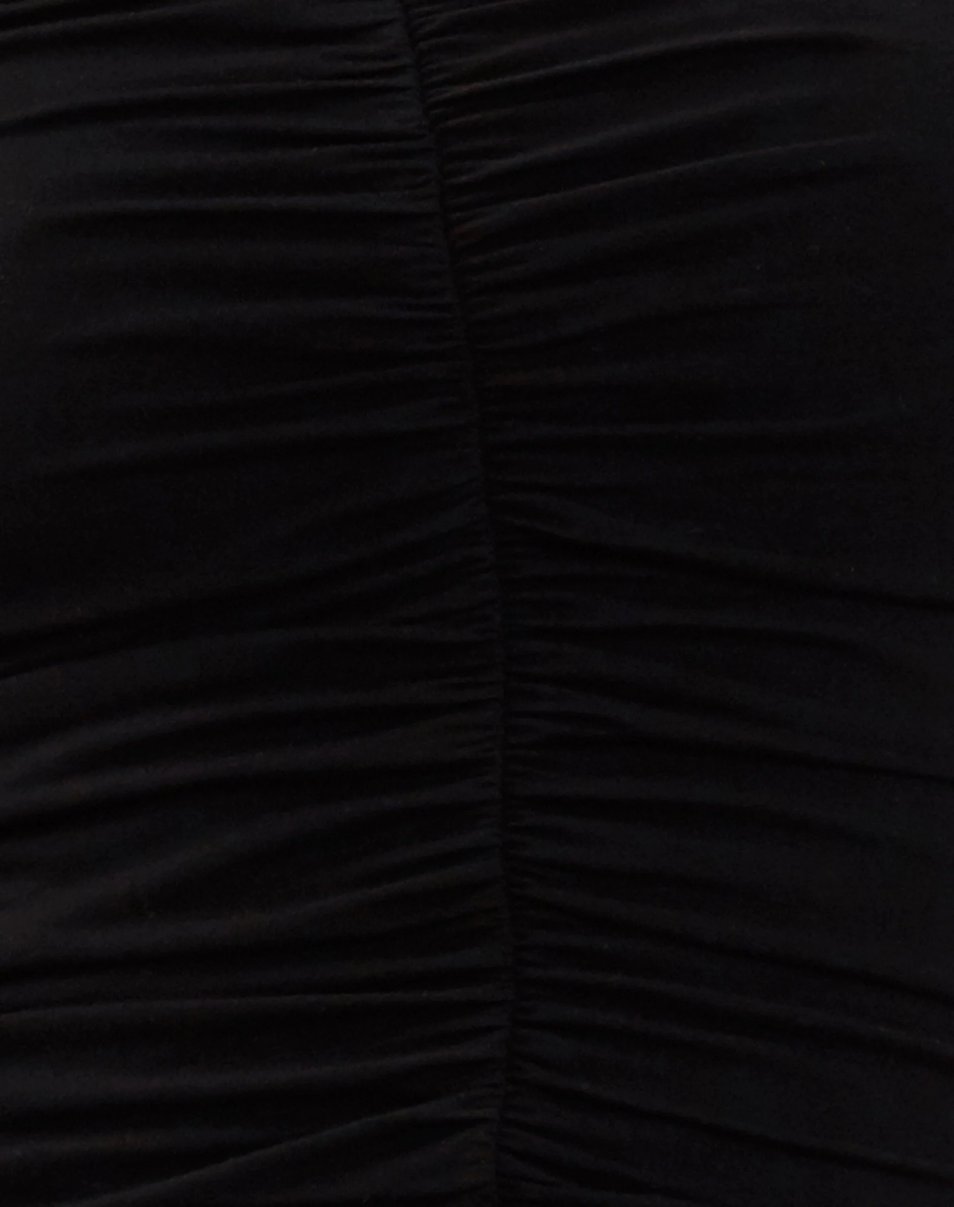 Sajna Ruched Bandeau Top in Black - Image 7