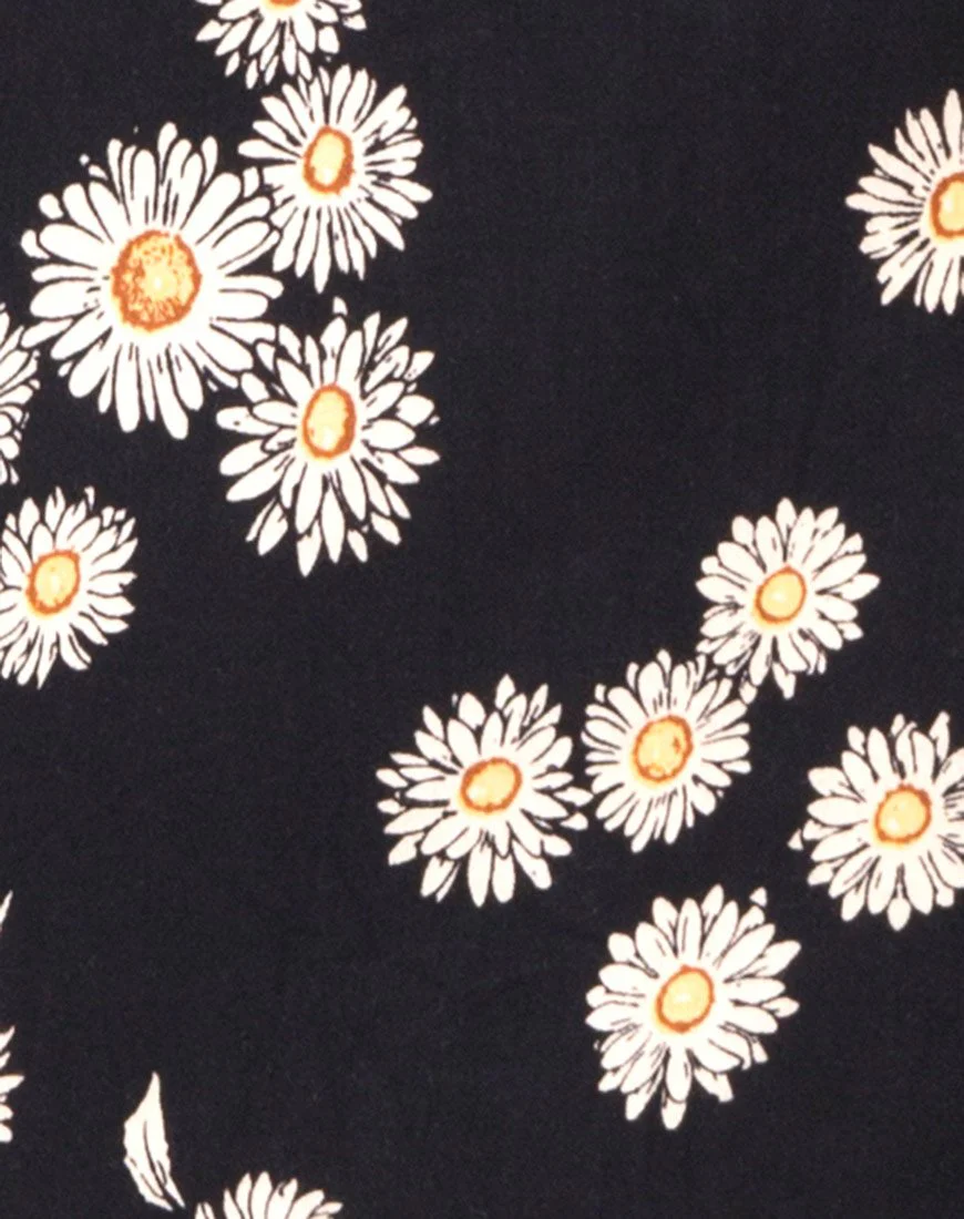 Salista Slip Dress in Grunge Daisy Floral - Image 6