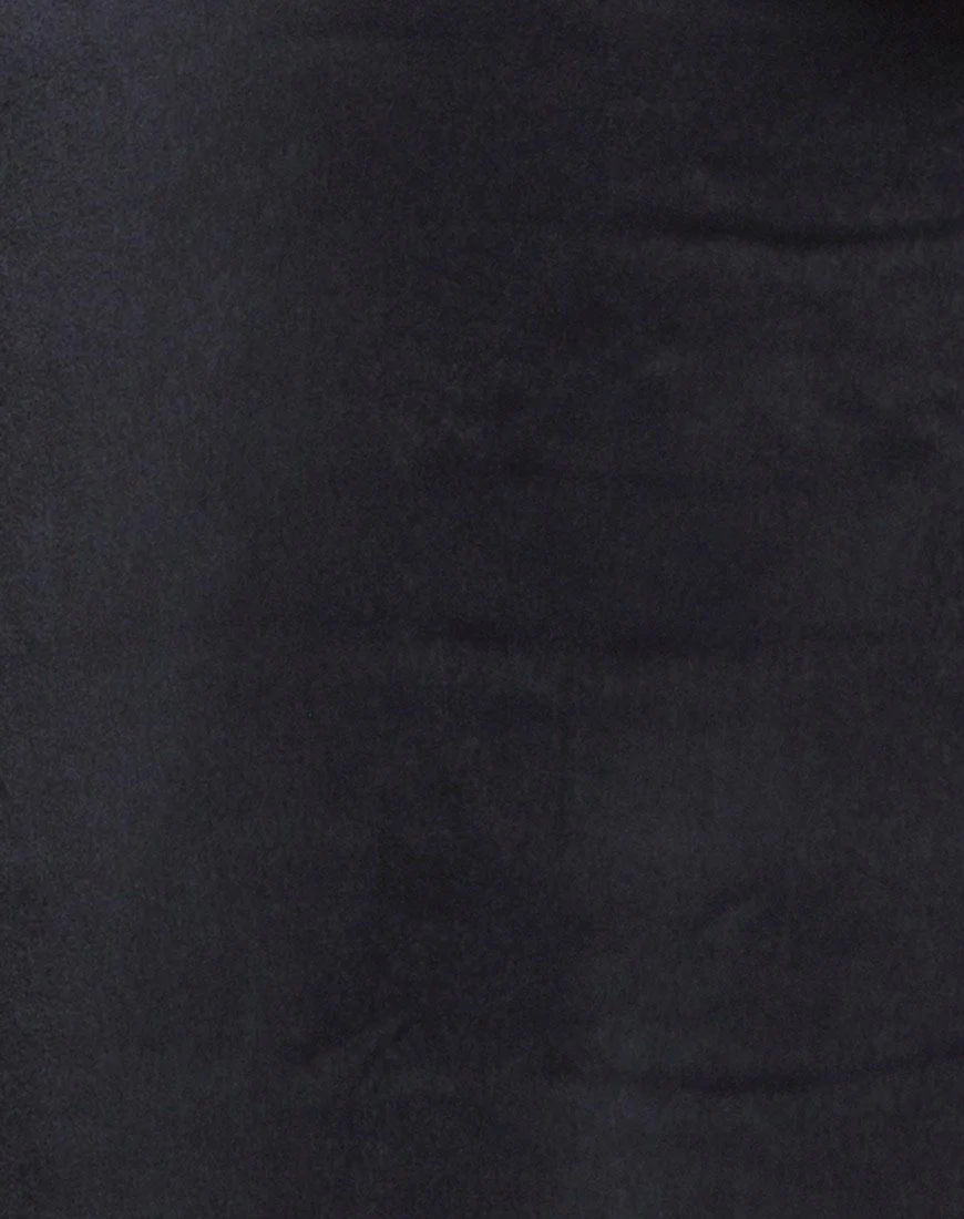 Sello Slip Dress in Black - Image 5