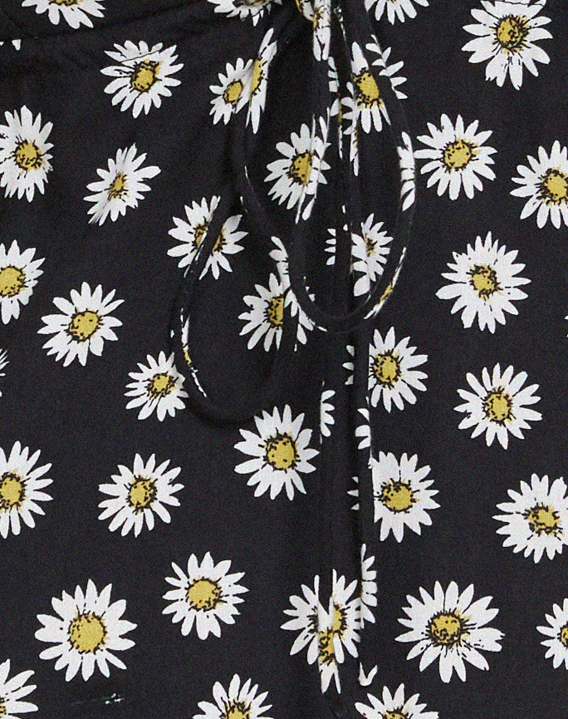 SENORA DRESS GRUNGE DAISY BLACK - Image 5