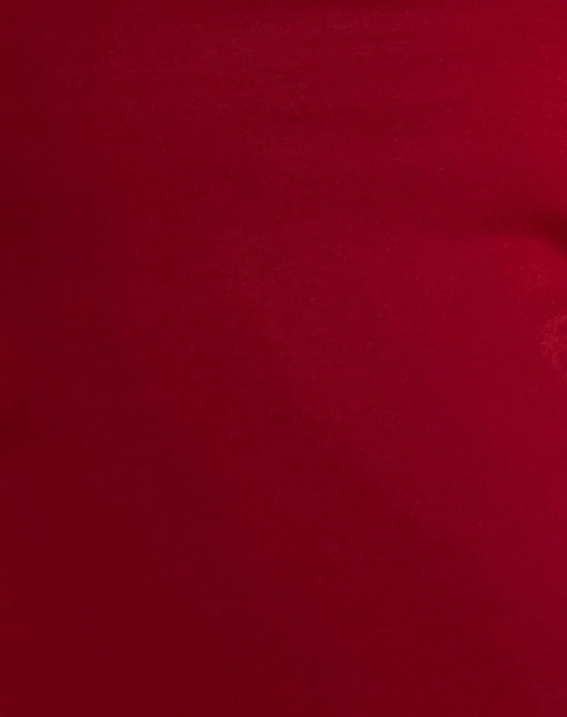 Shaelo Bandeau Top in Adrenaline Red - Image 6