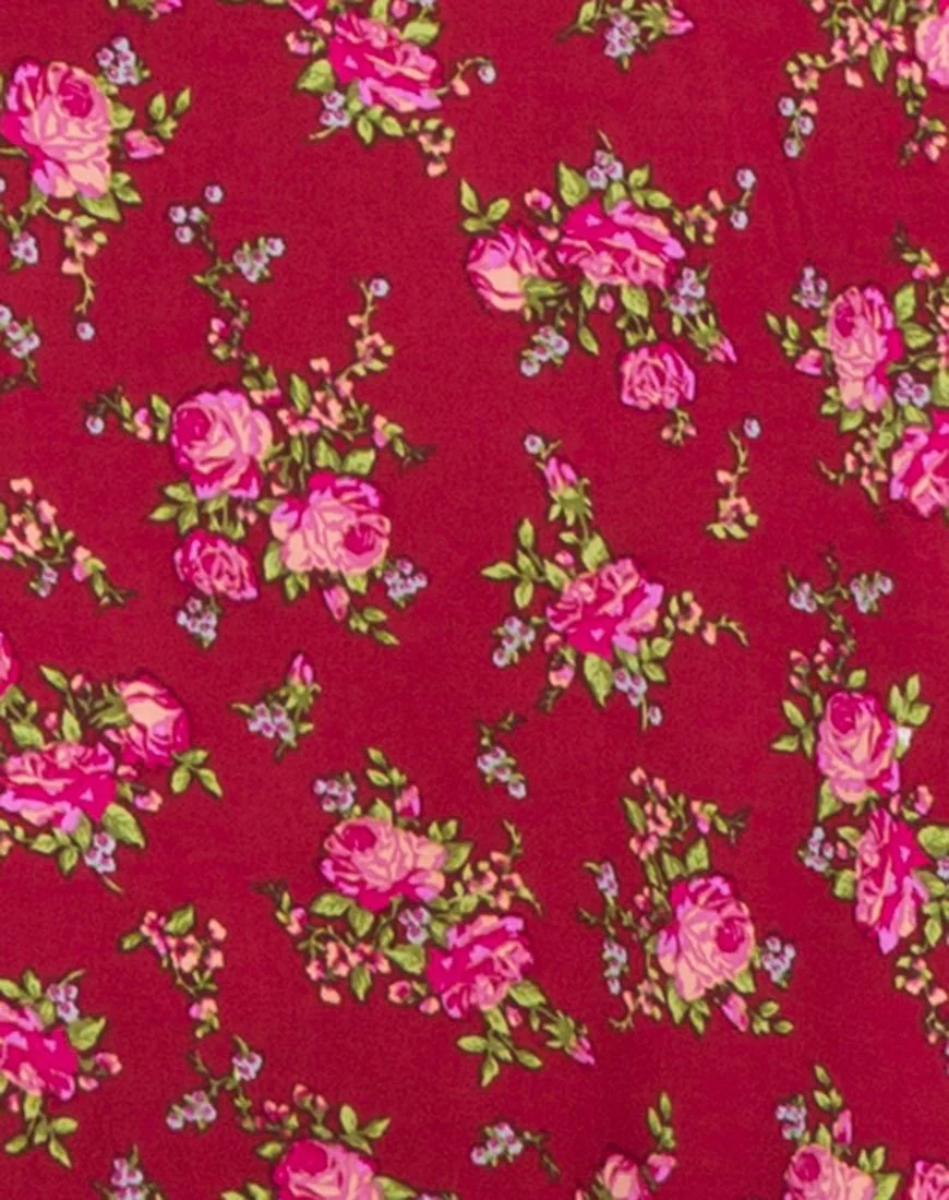 Shayk Skirt in Soheila Floral - Image 5