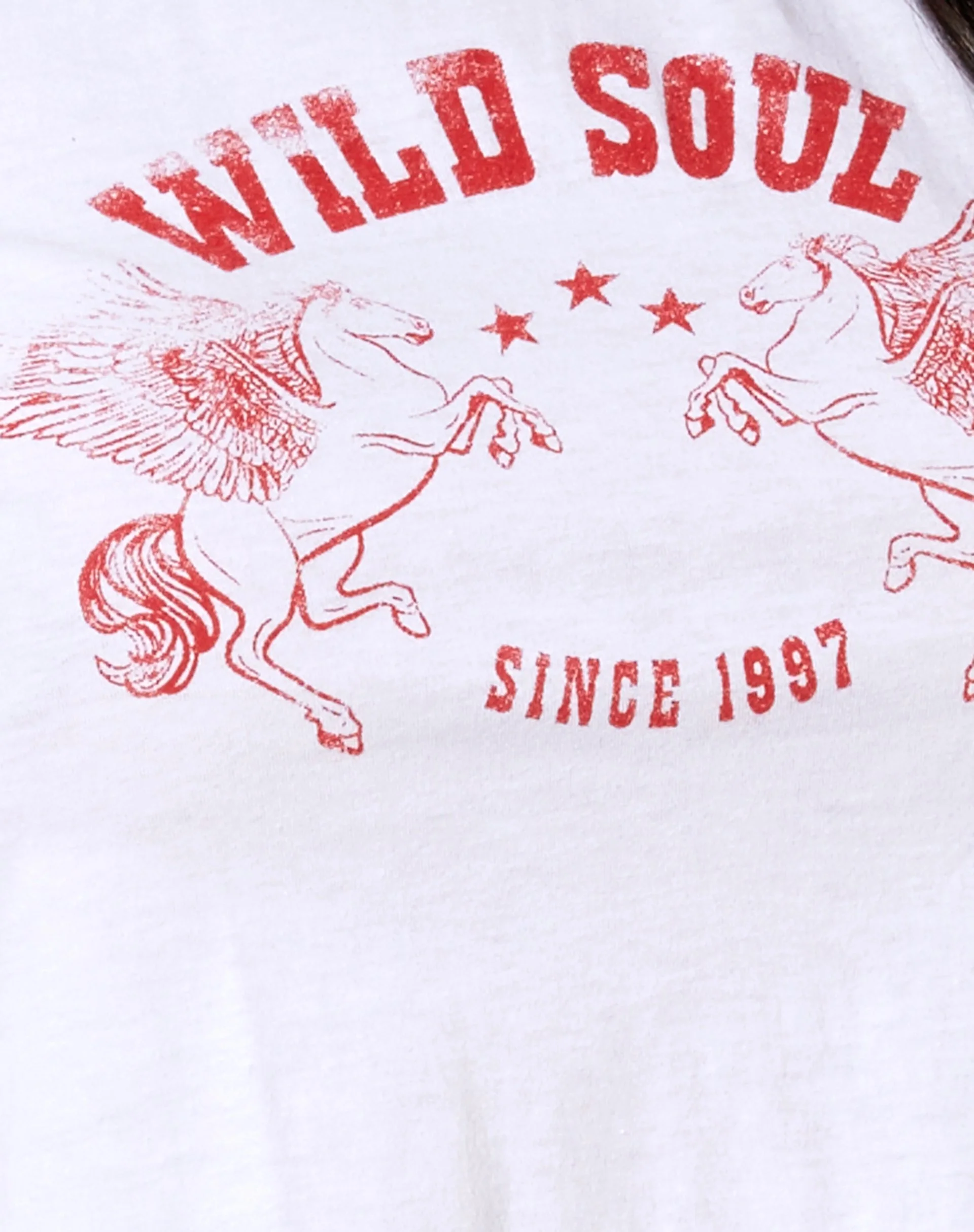 Shrunk Tee in White Wild Soul - Image 6