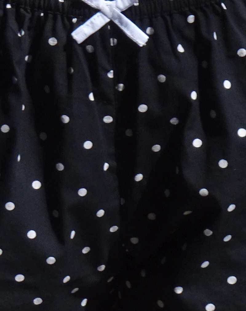 Sibo Short in Polka Black - Image 6