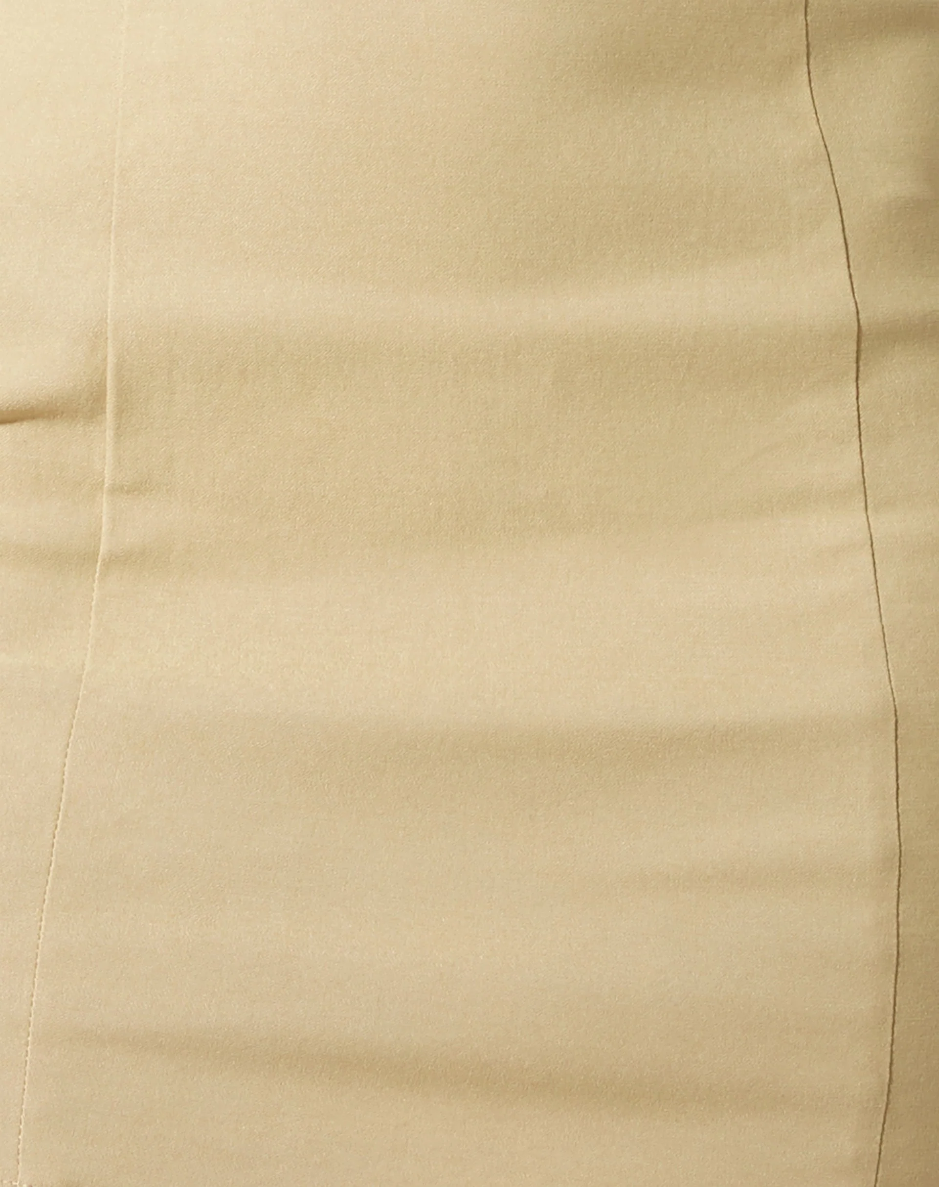 Siria Bandeau Dress in Tailoring Ecru - Image 8