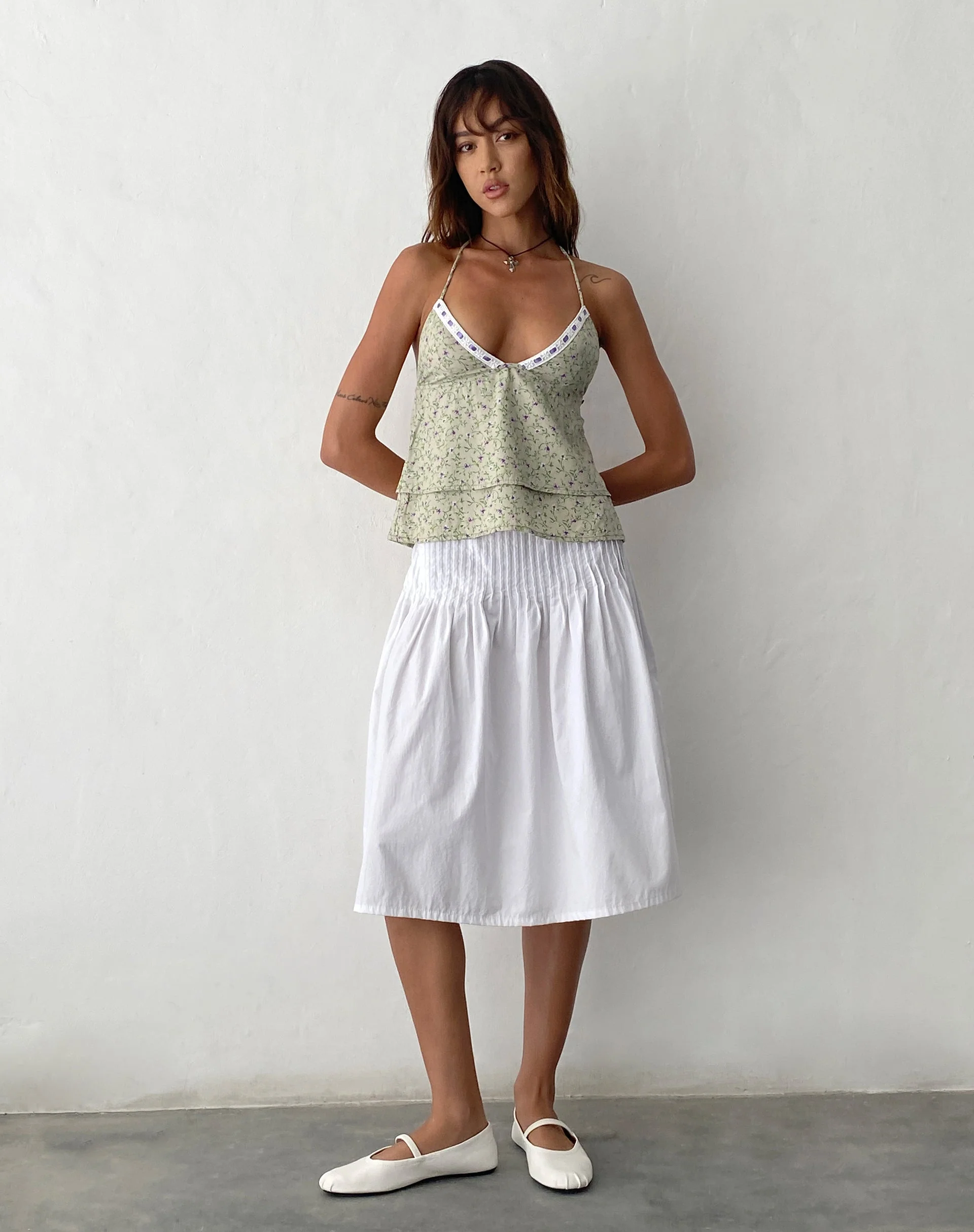 Sisuki Halterneck Top in Parma Violet - Image 4