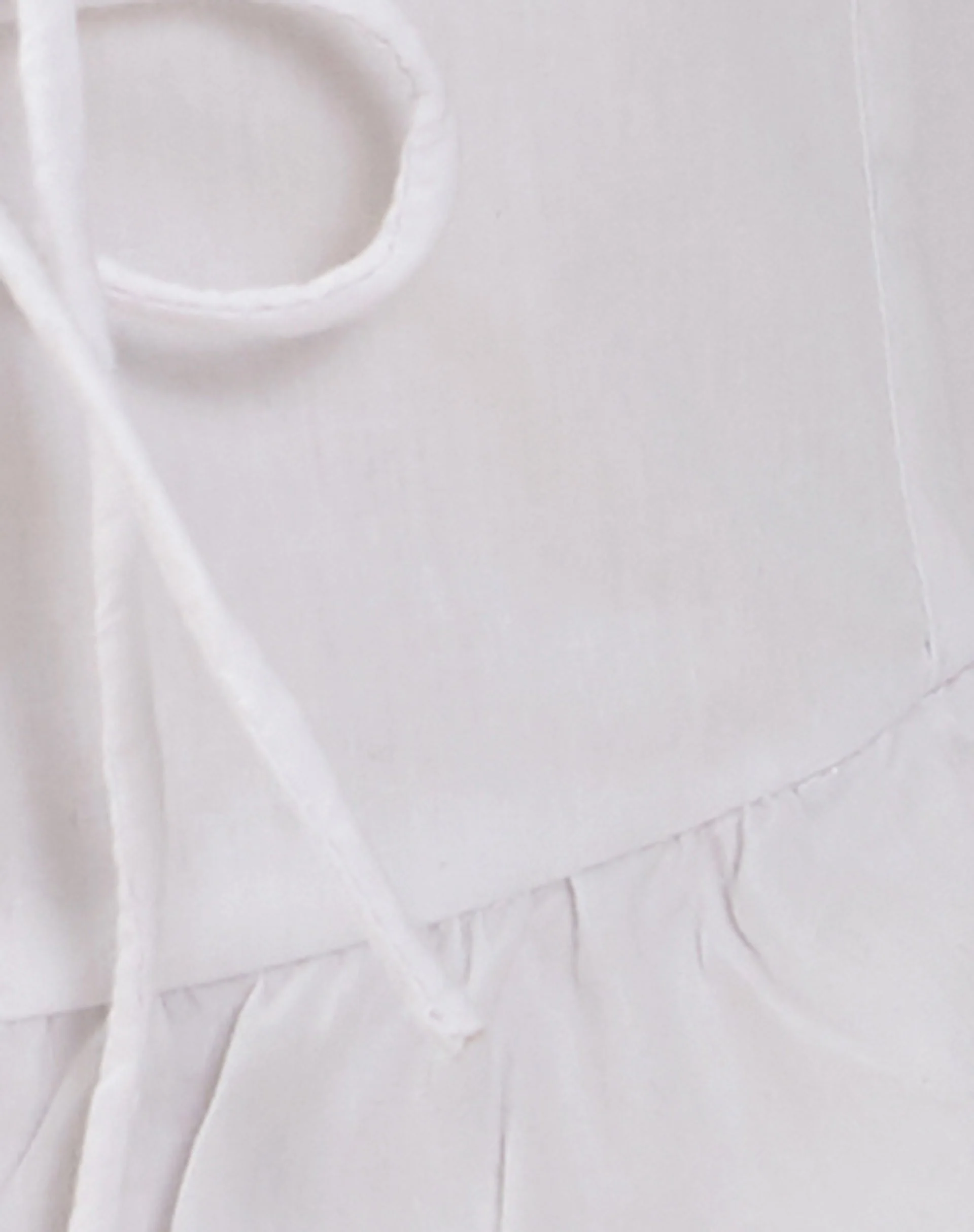 Suraja Top in Poplin White - Image 5