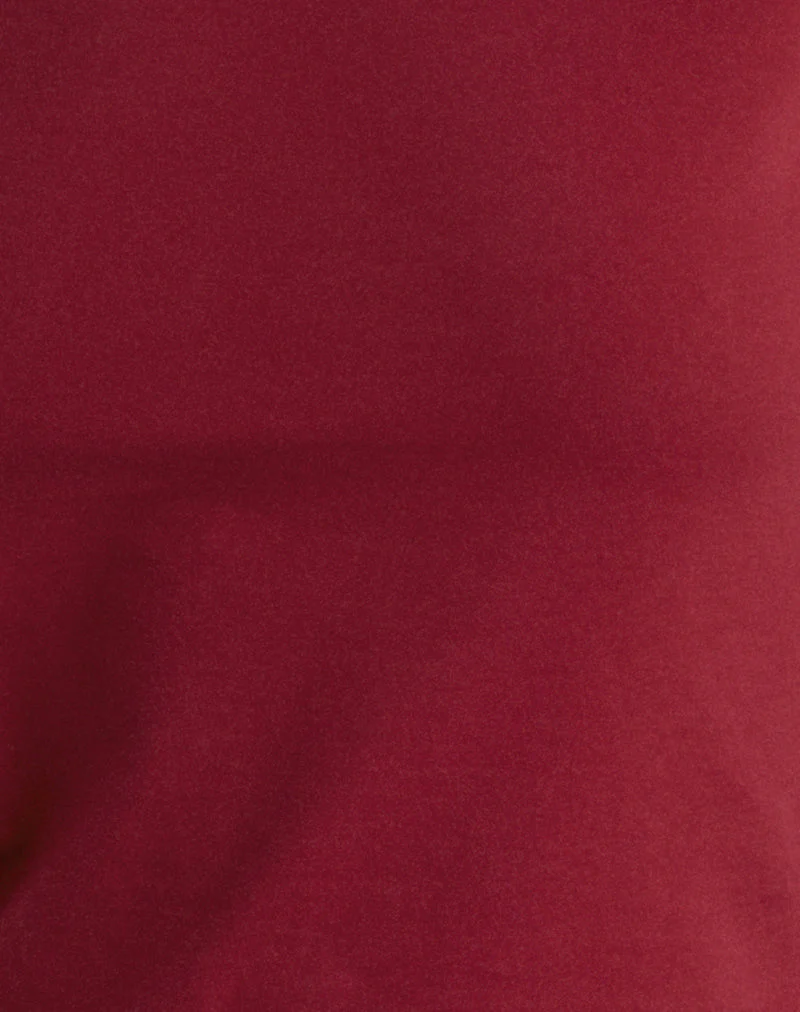 Sutin Tee in Adrenaline Red - Image 5