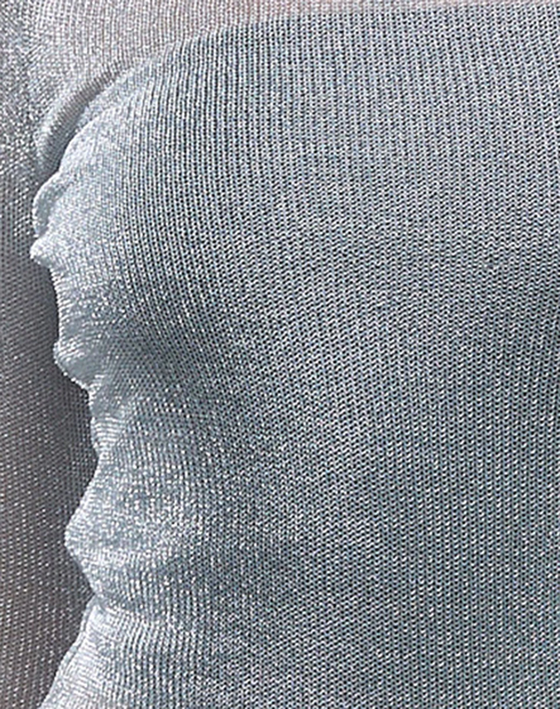 Suzette Long Sleeve Top in Silver Chain - Image 7
