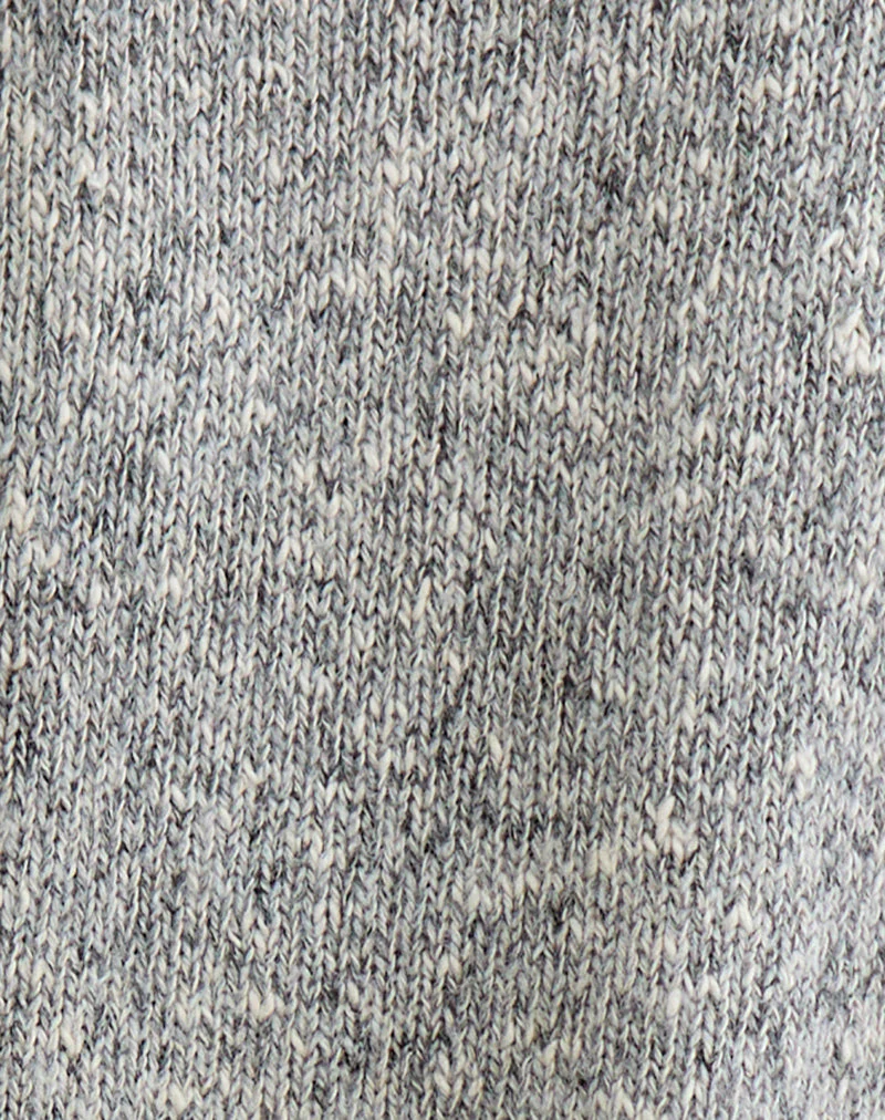 Talira Cardigan in Knit Dark Grey Marl - Image 6