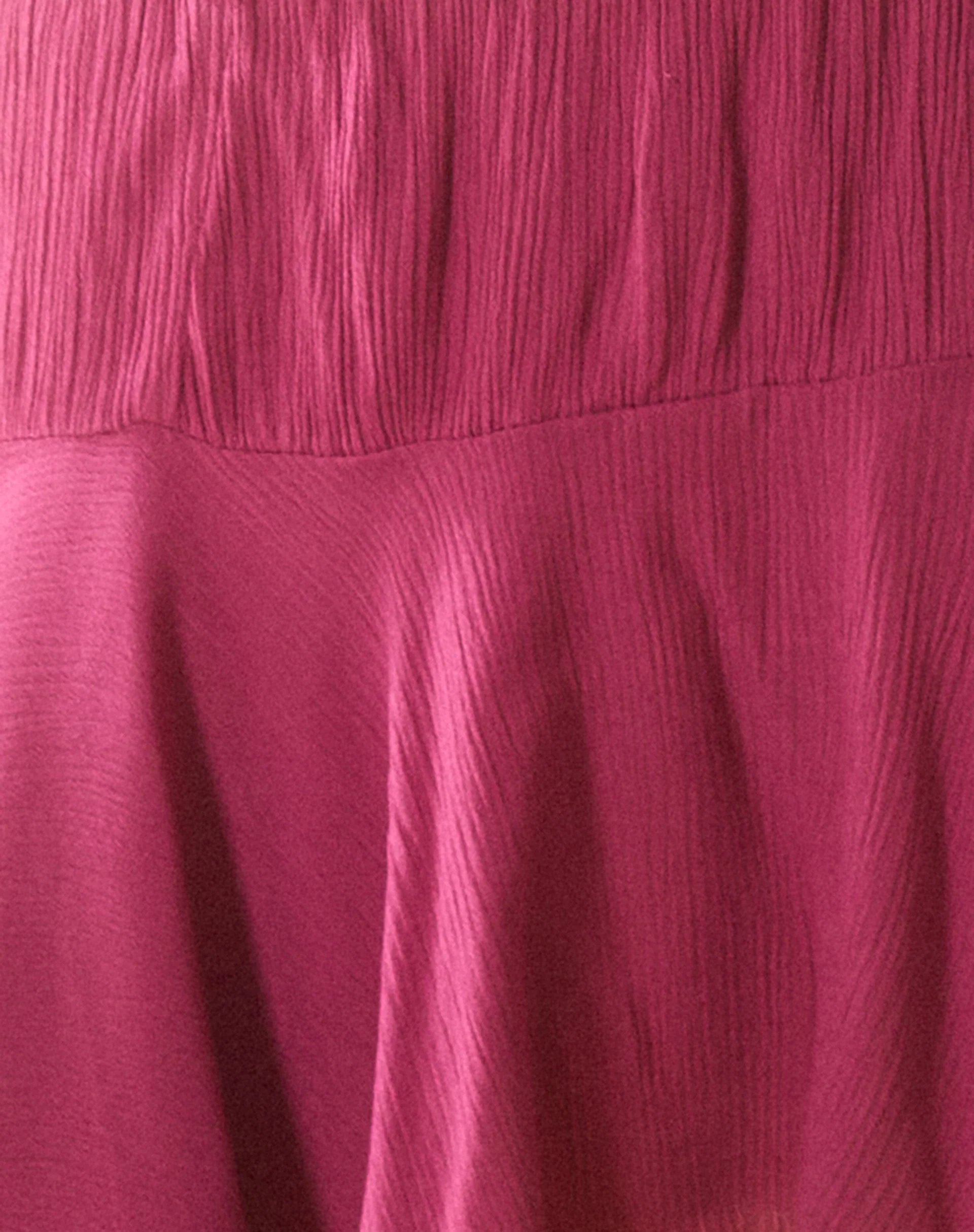 Tarala Halterneck Top in Daco Rose Crinkle - Image 8