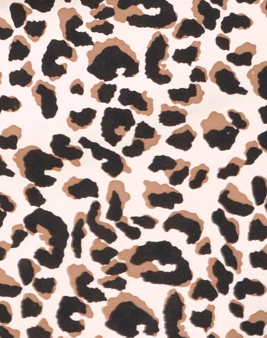 Tauri Midi Skirt in Pink Panther - Image 6