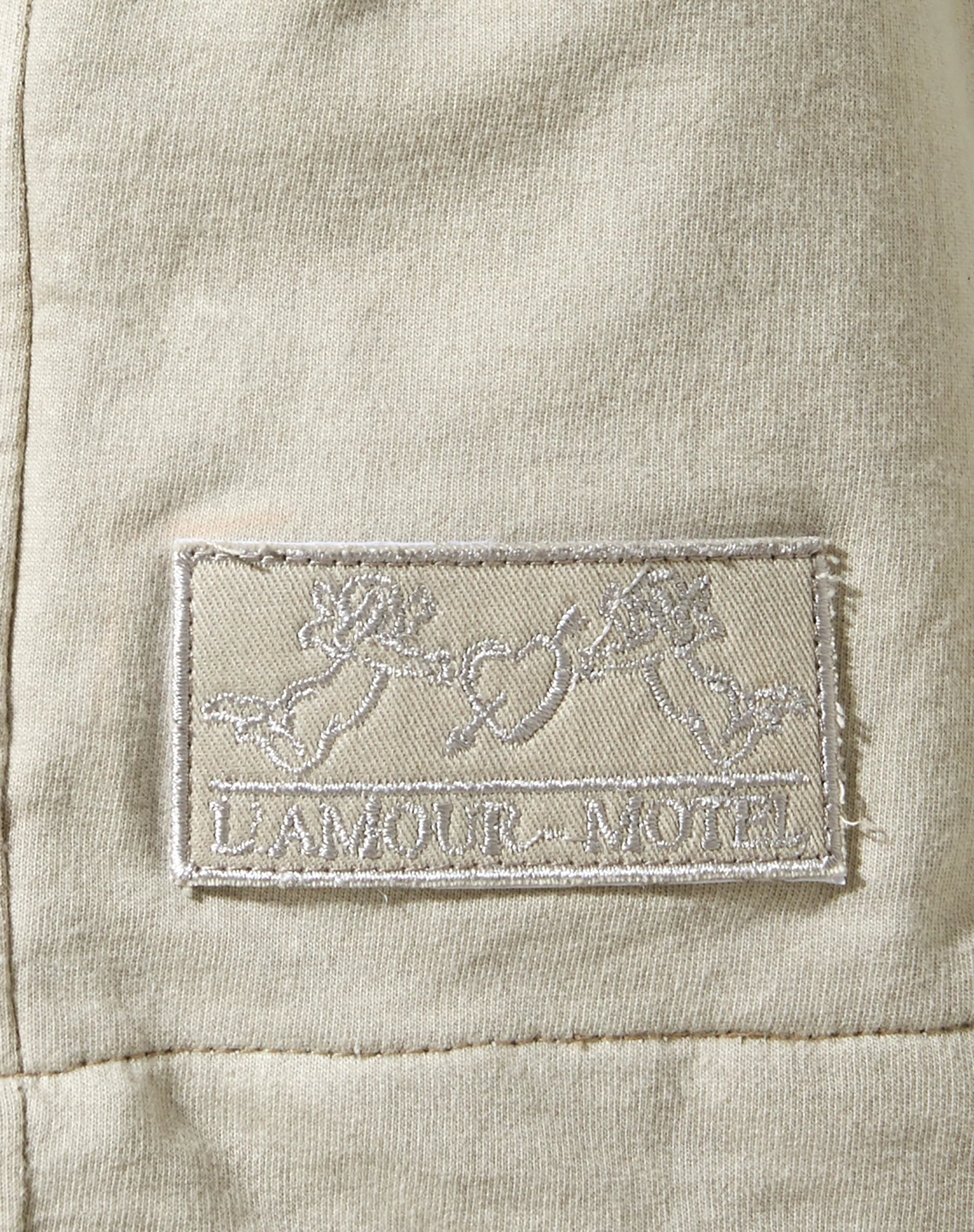 Terry Short in Coconut Milk Cherub L'amour Label Embro - Image 6