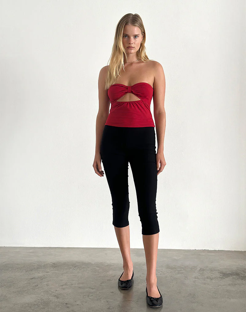 Tifose Twist Front Top in Adrenaline Red - Image 2