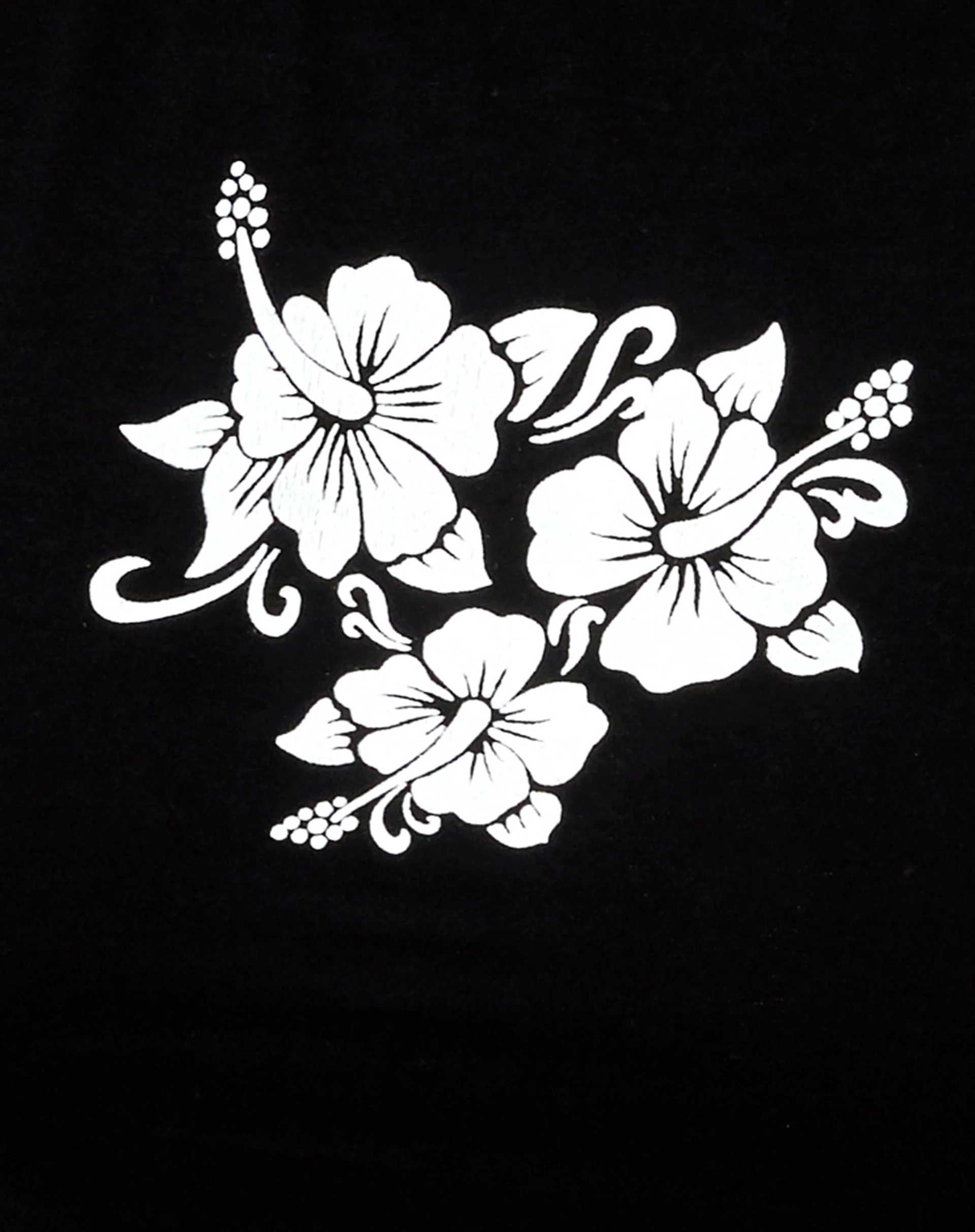 Tindy Crop Top in Black Hibiscus - Image 7