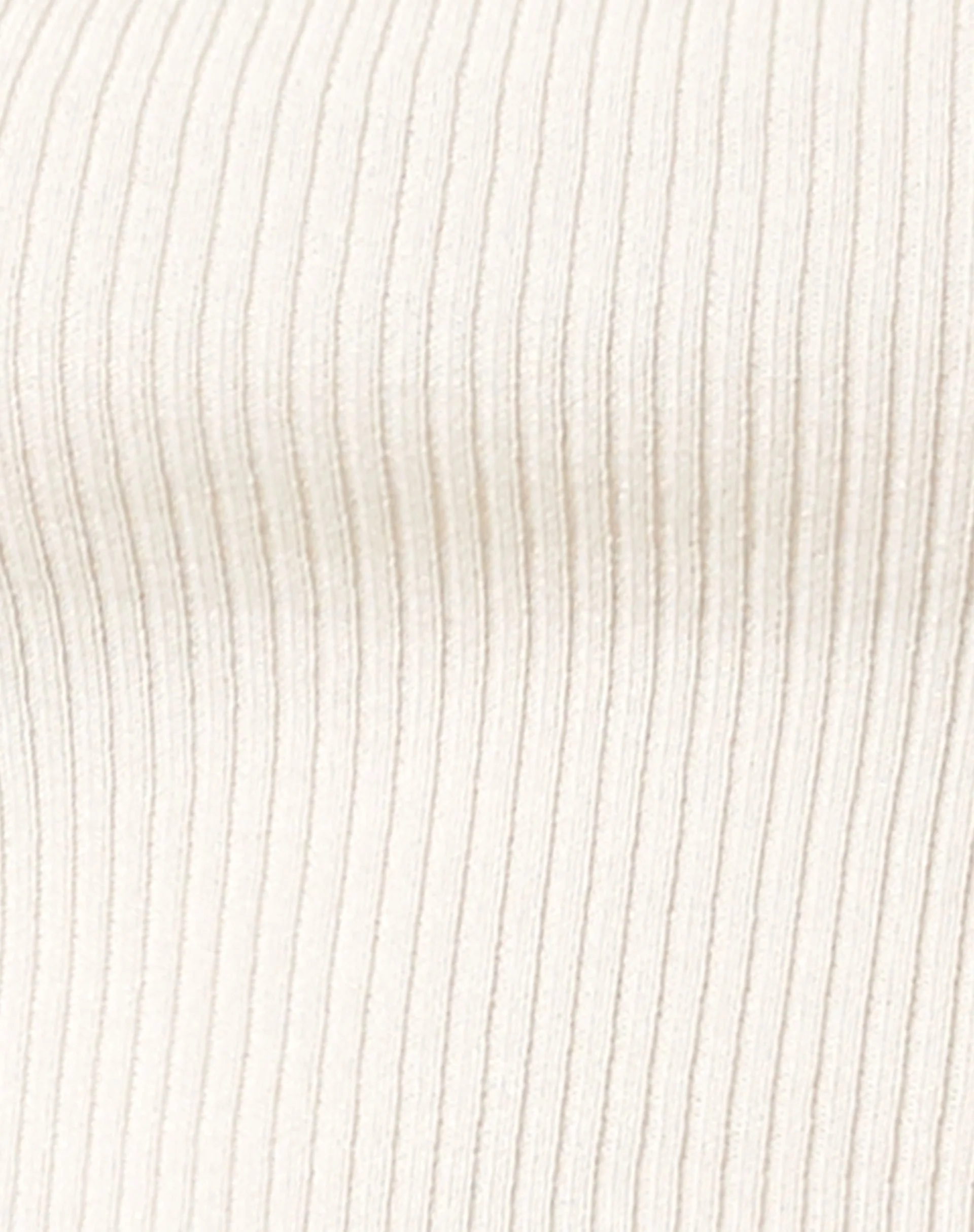 Tronis Crop Top in Rib Star White - Image 7