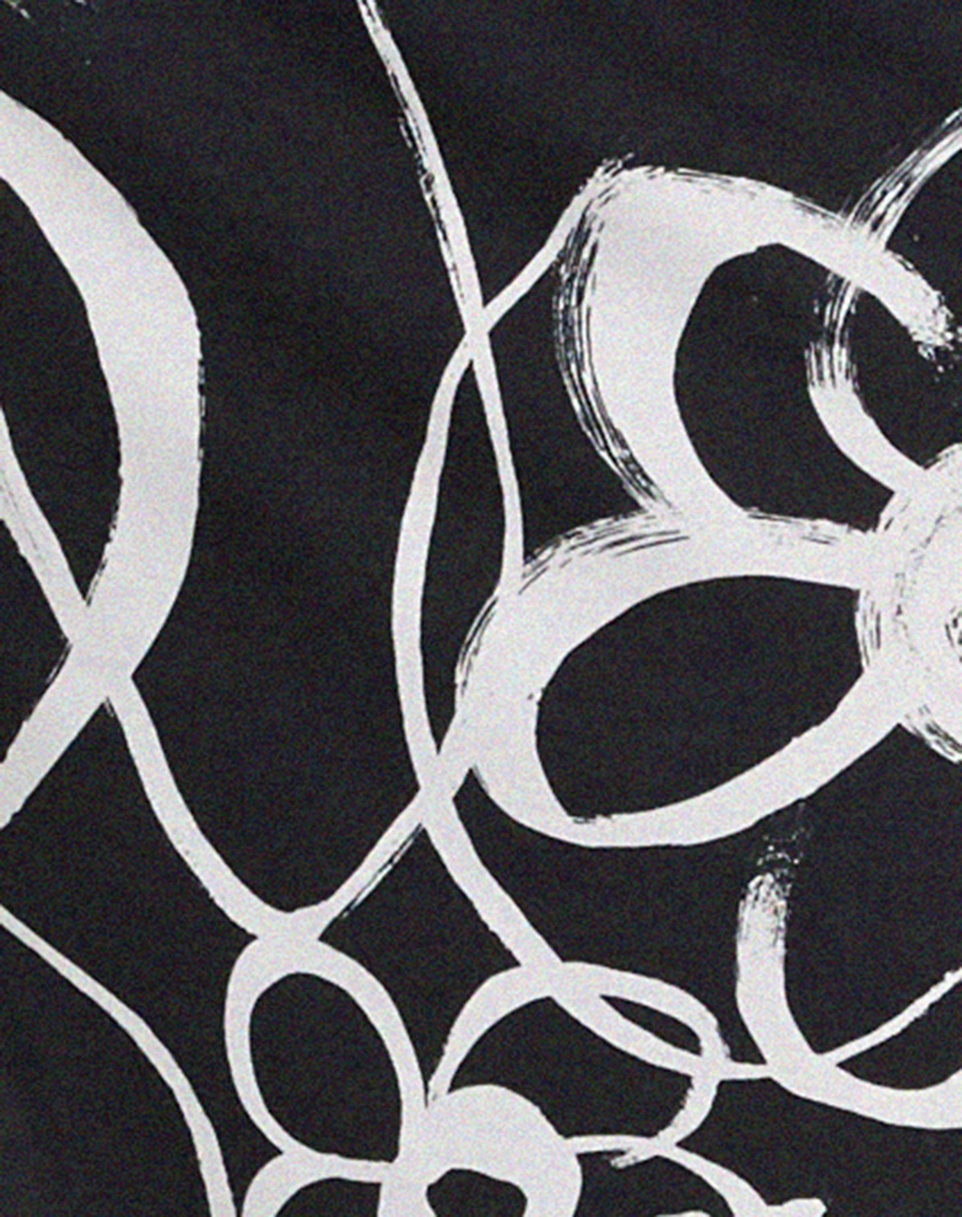 Tsuna Maxi Skirt in Mono Doodle Black - Image 6