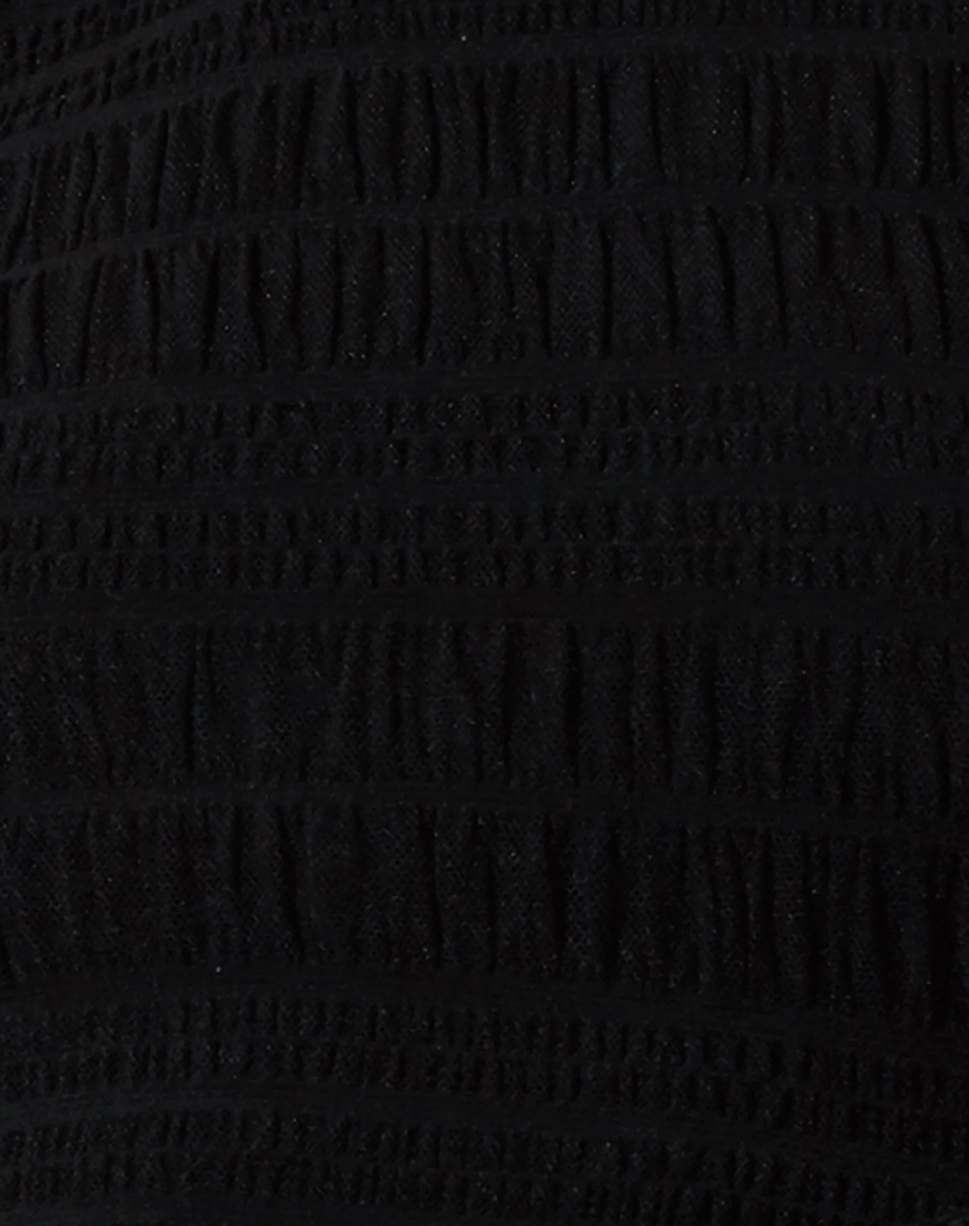 Vadhu Mini Dress in Shirred Mesh Black - Image 5
