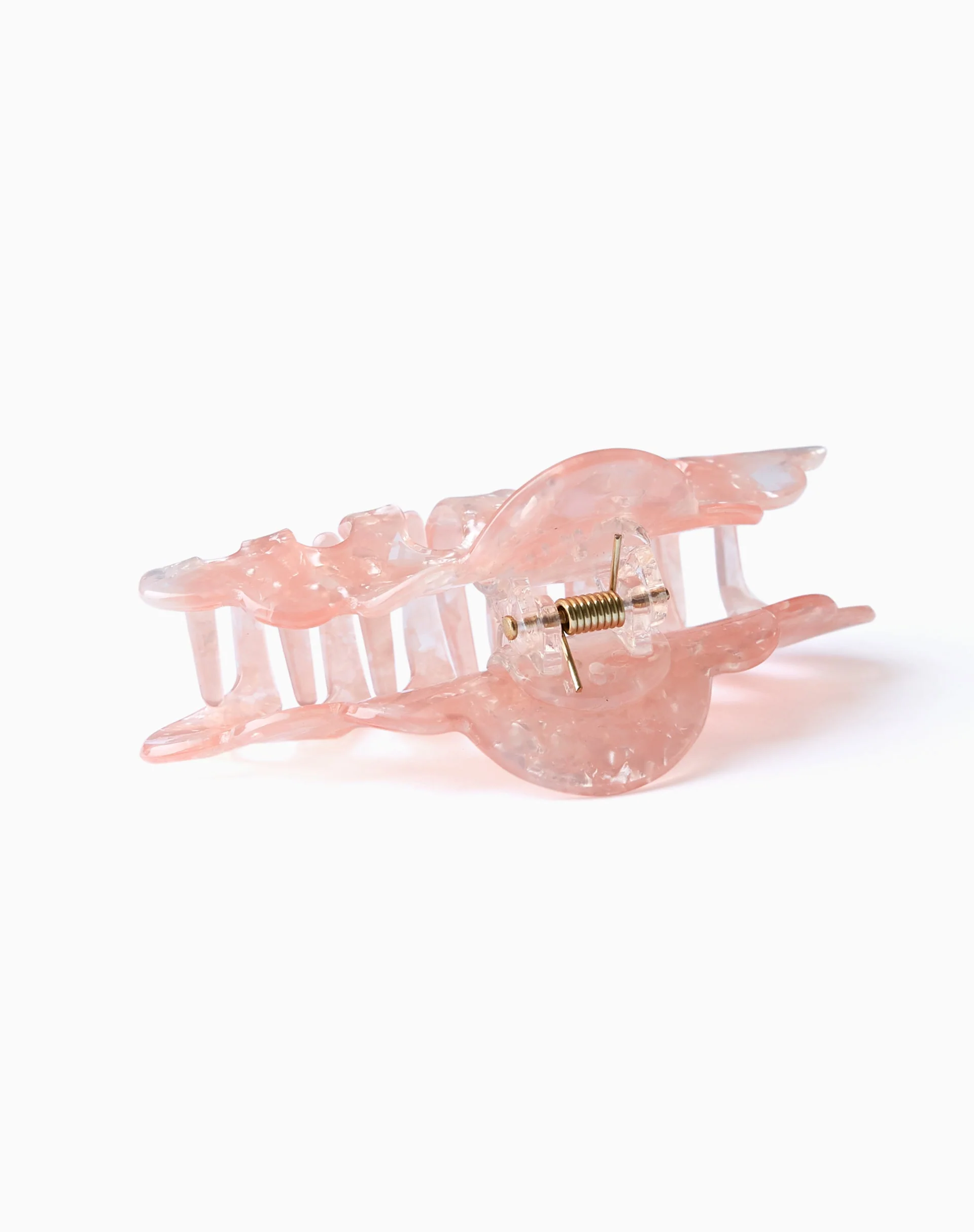 Valvia Hair Claw in Pink Pearl - Image 7
