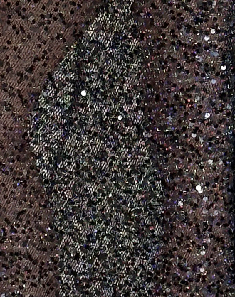 Vanessa Maxi Skirt in Sequin Mesh Black - Image 6