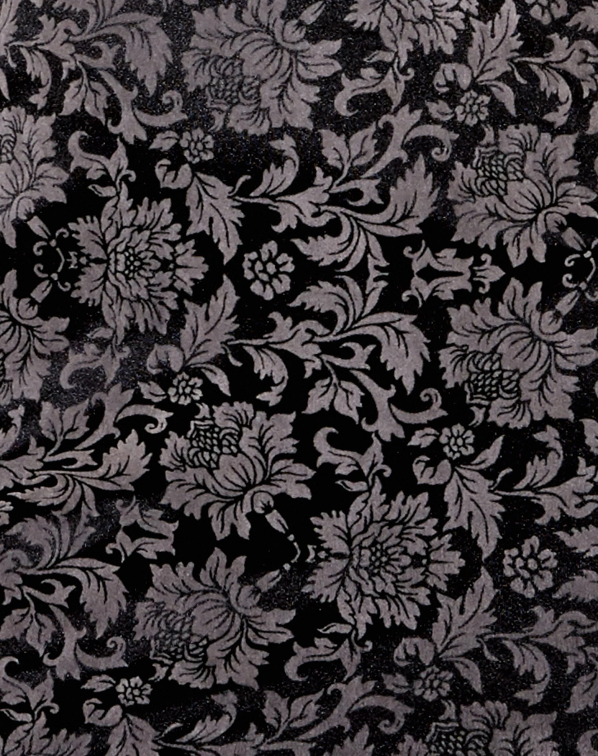 Verga Mini Dress in Brocade Grey Flock - Image 5