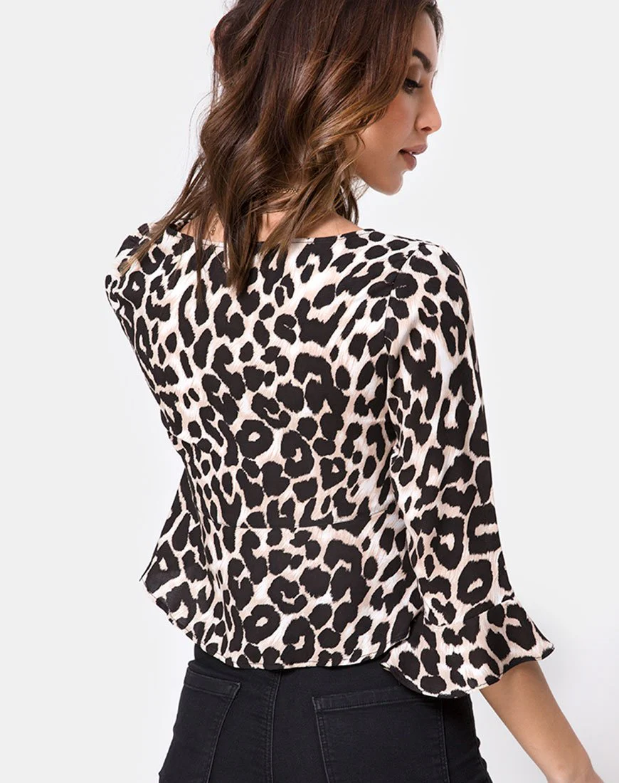 Vinequa Top in Oversize Jaguar - Image 2