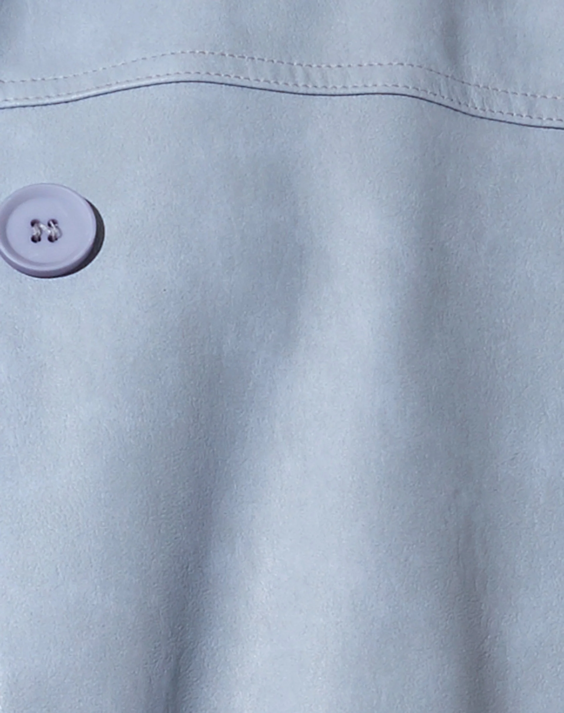 Walta Jacket in PU Powder Blue - Image 7