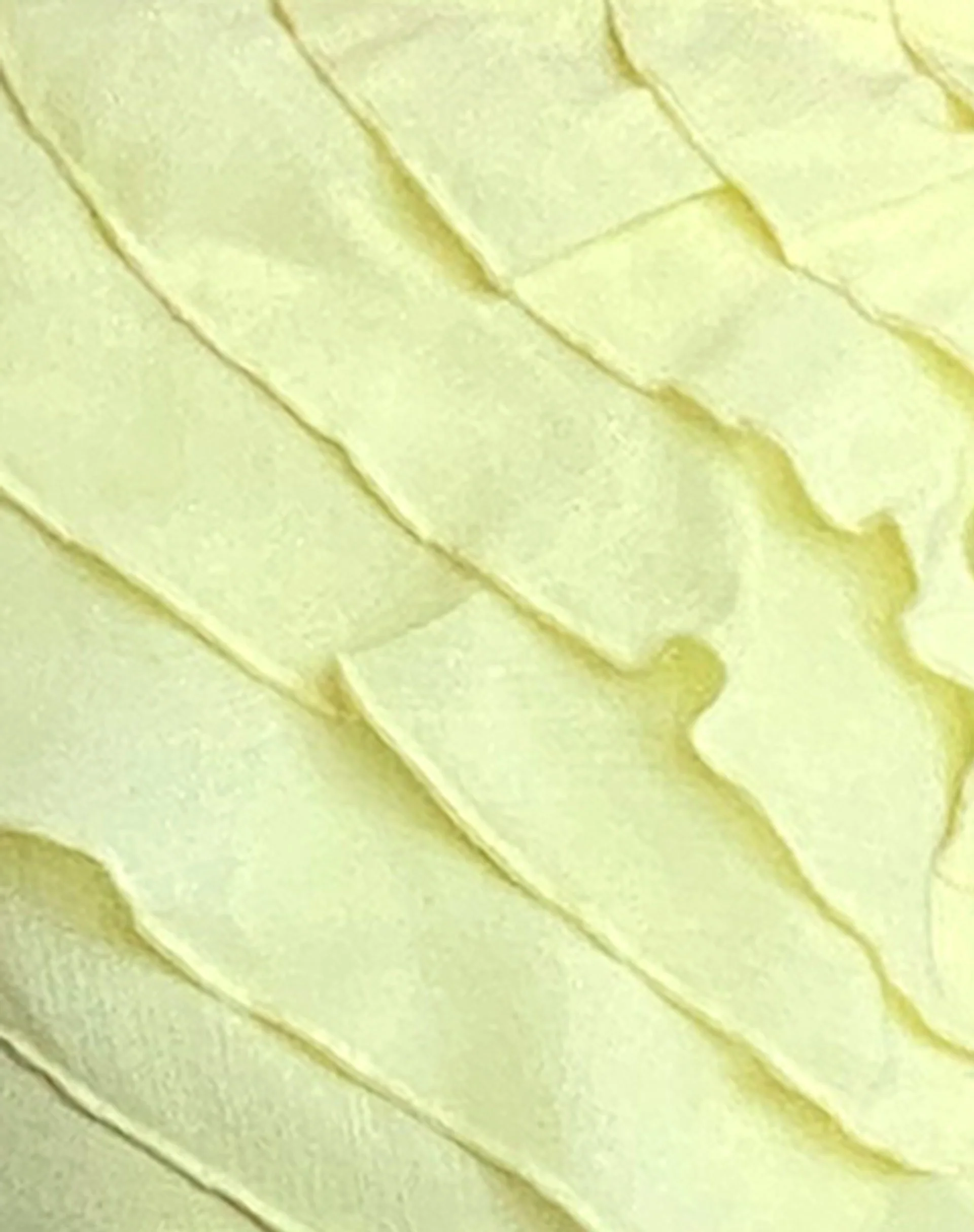 Wayan Ruffle Bandeau Top in Pale Yellow - Image 6