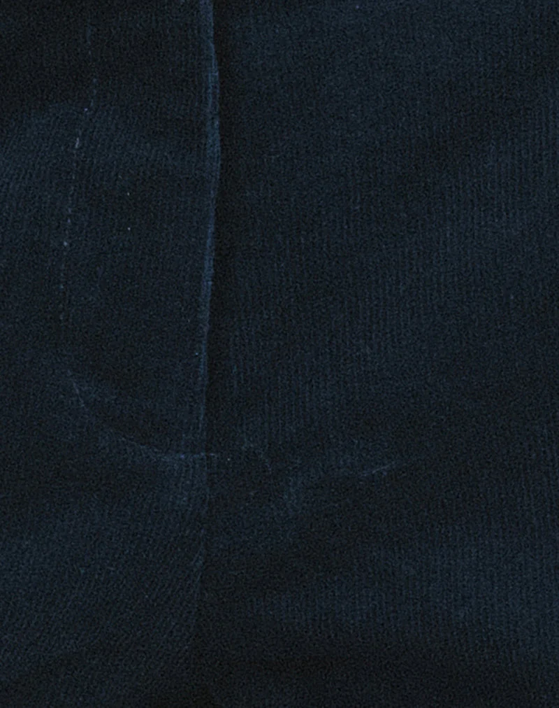 Wiluta Shorts in Baby Cord Navy - Image 6
