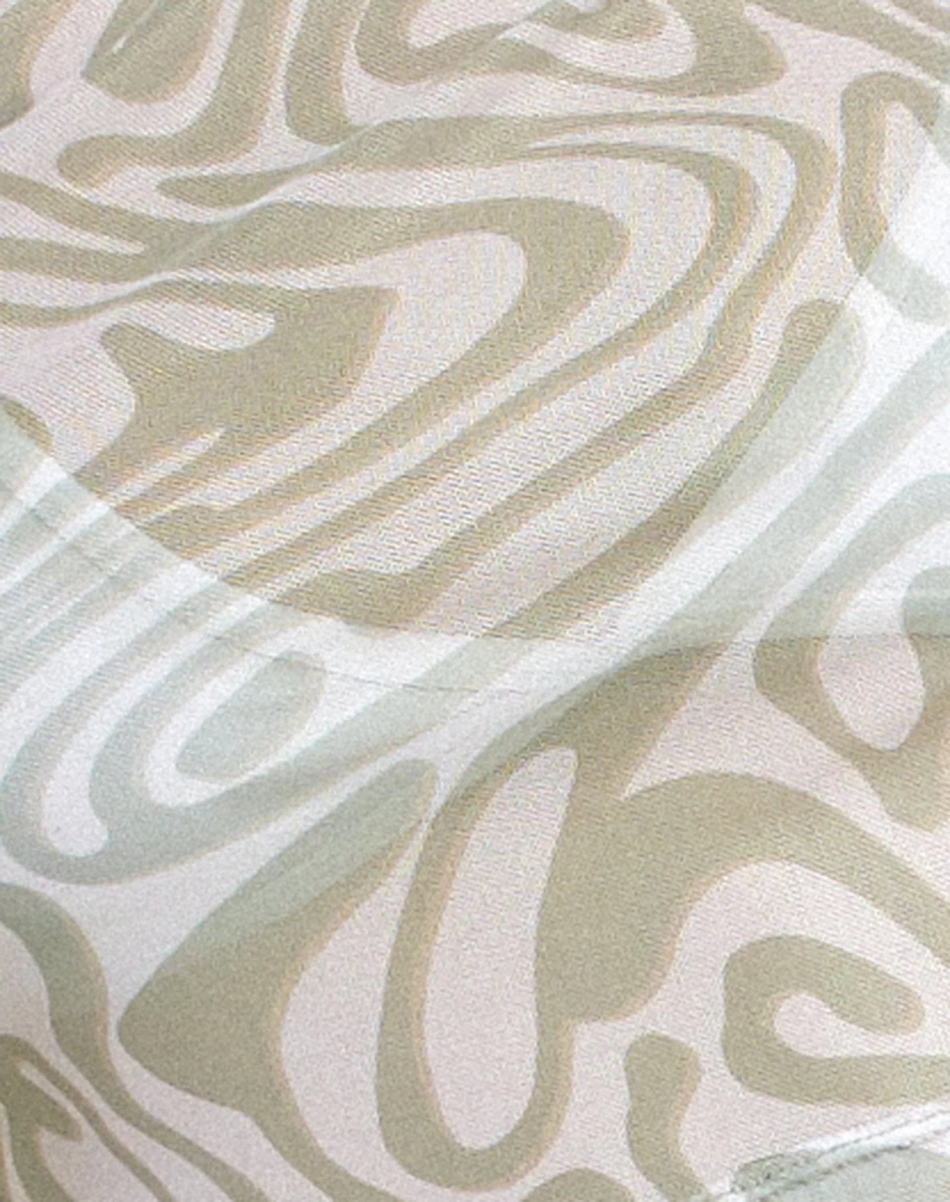 Wity Tee in Sage Tonal Ripple - Image 7