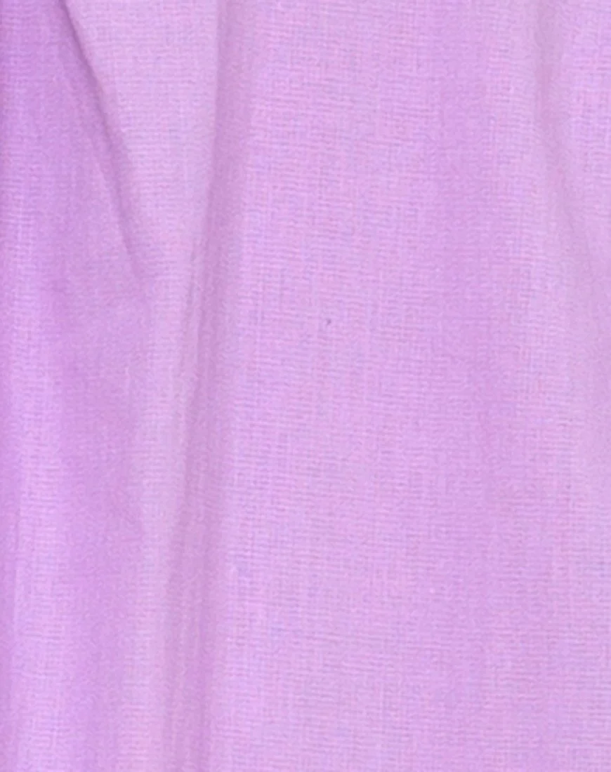 Xier Midi Dress in Lilac - Image 5