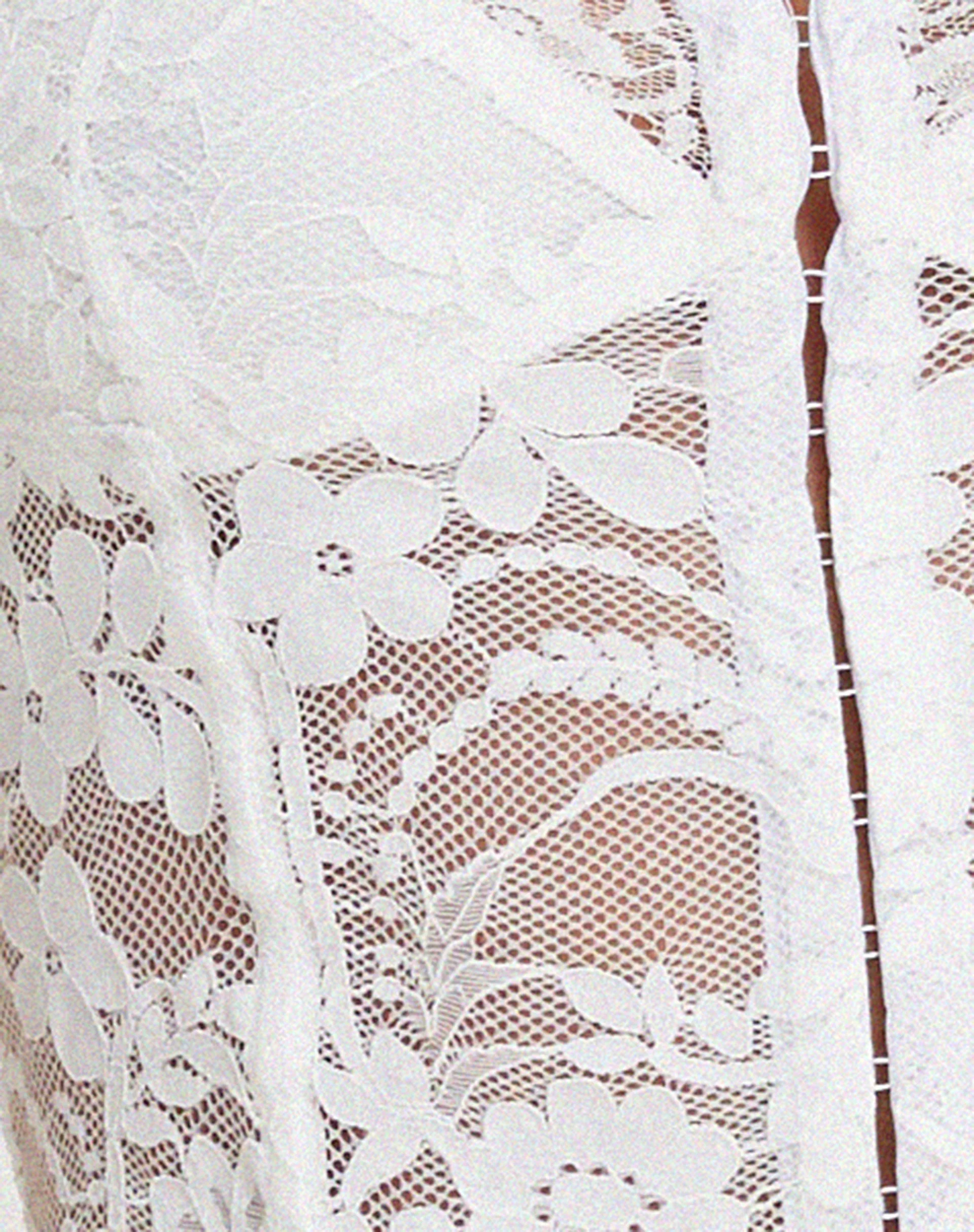 Yenko Crop Top in Lace Ivory - Image 5