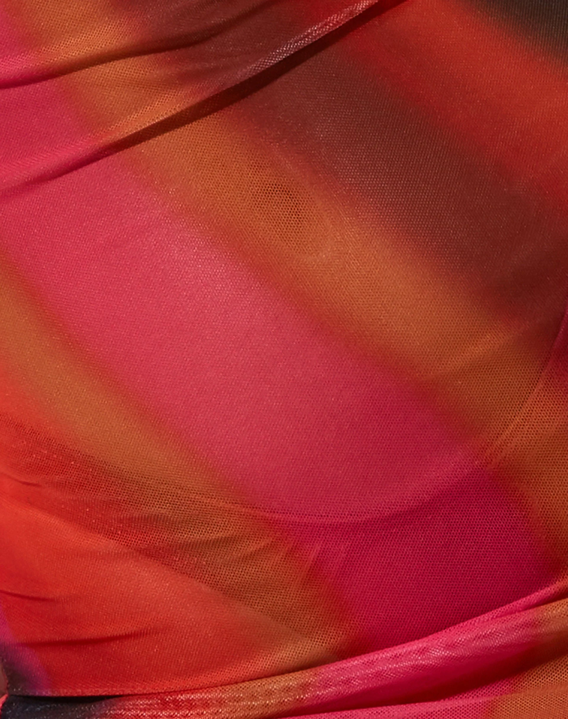 Yessy Bikini Top in Solarized Orange and Pink - Image 7