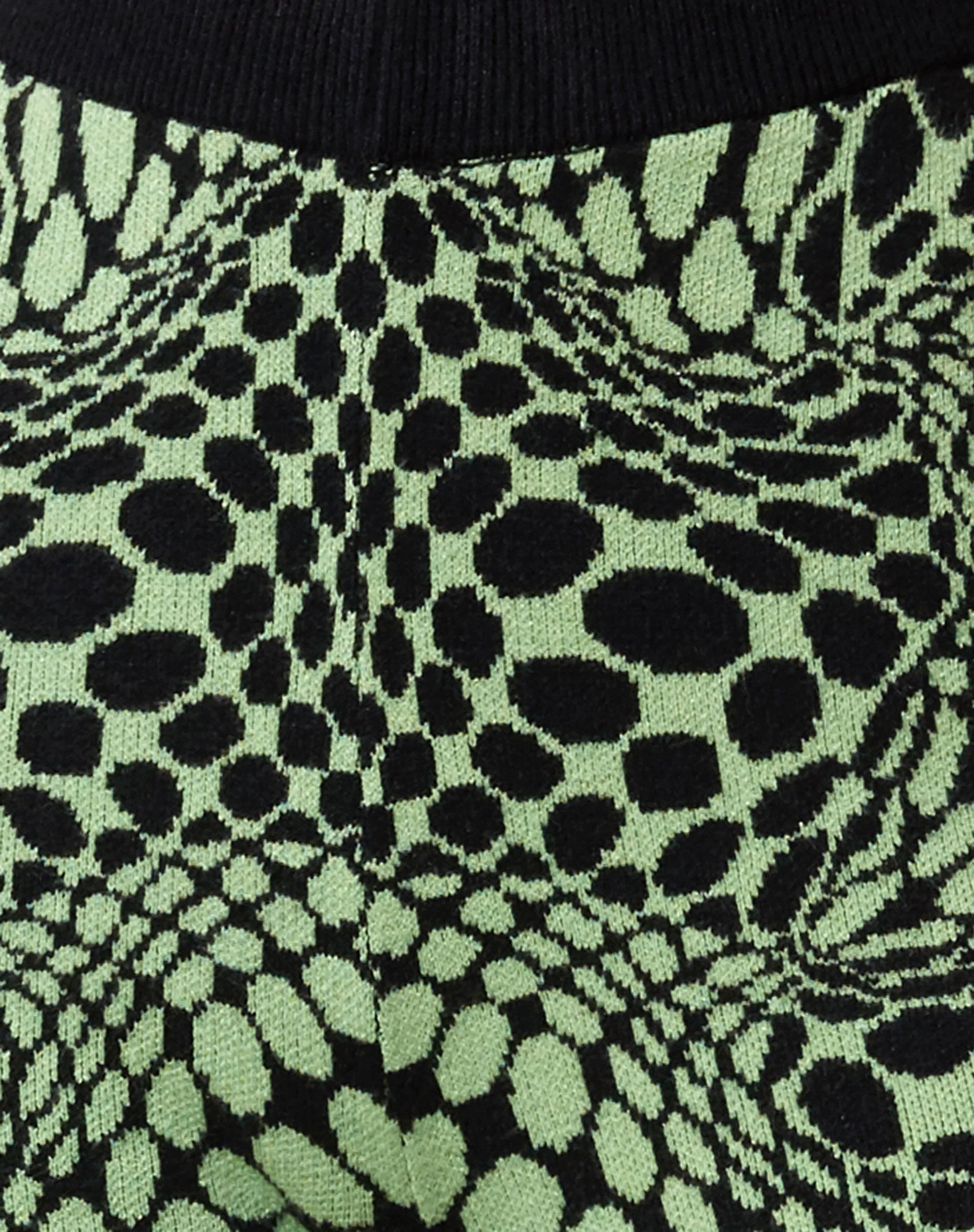 Yuana Trouser in Geo Polka Arcadian Green - Image 5