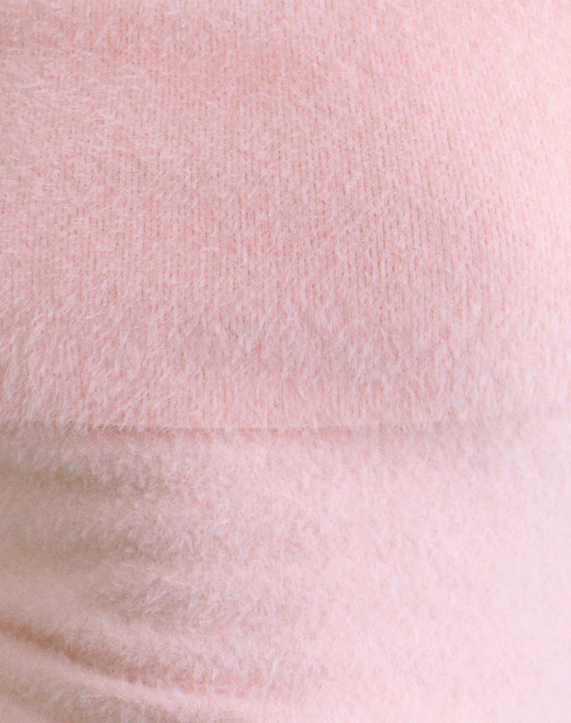 Yurian Off The Shoulder Top in Soft Pink - Image 6