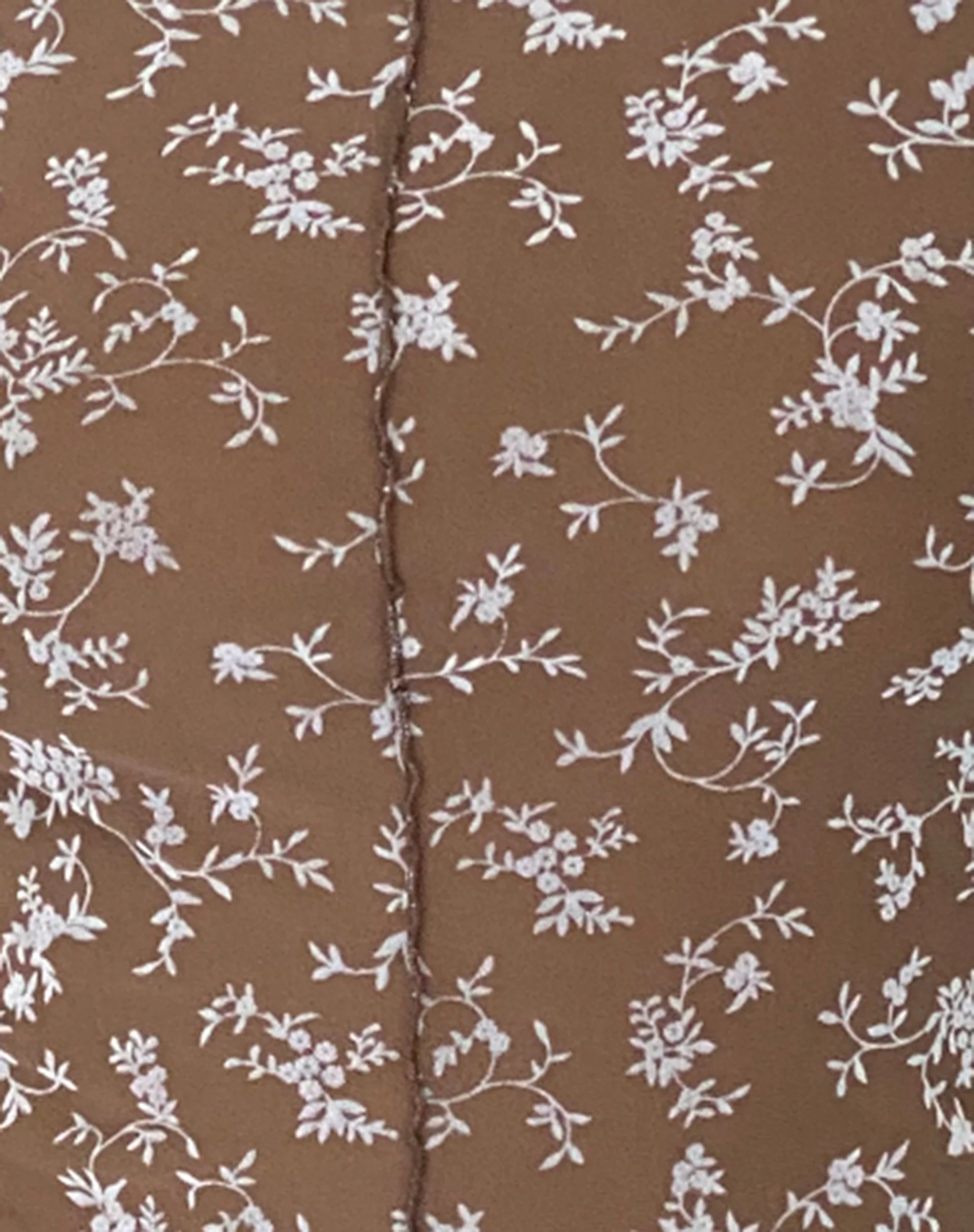 Zest Mesh Long Sleeve Top in Botanist Flock Dark Taupe - Image 5