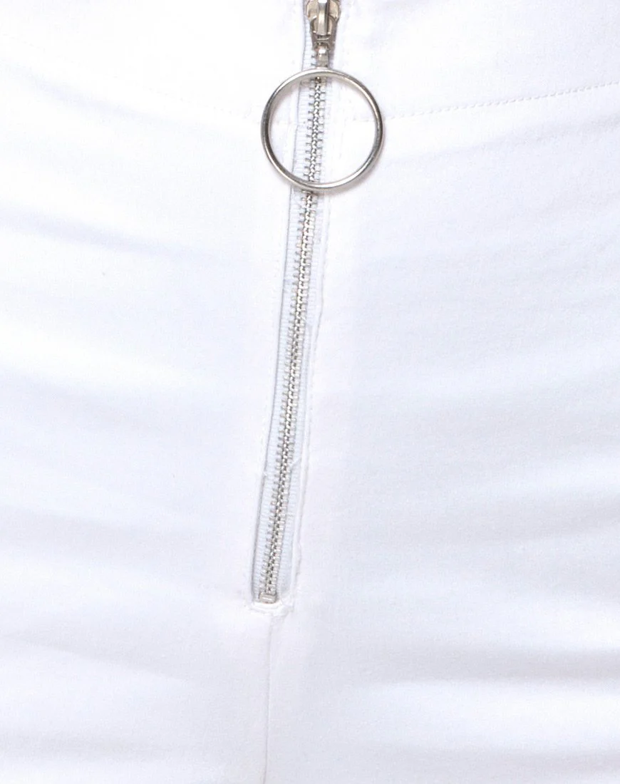Zolia Trouser in White - Image 5