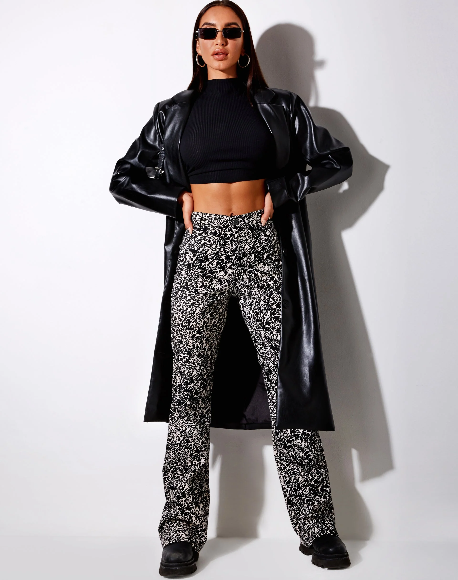 Zoven Trouser in Abstract Animal - Image 4