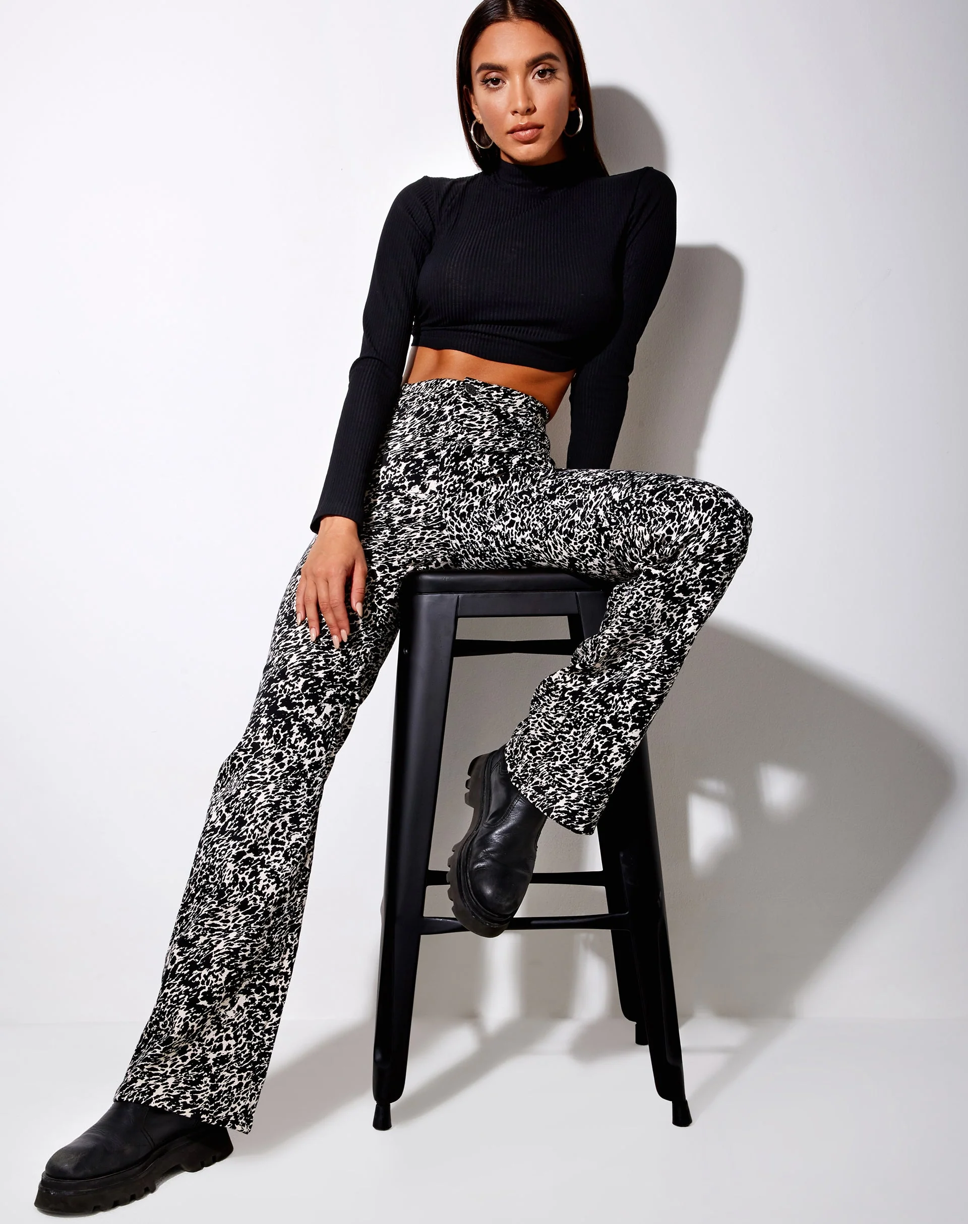 Zoven Trouser in Abstract Animal - Image 5