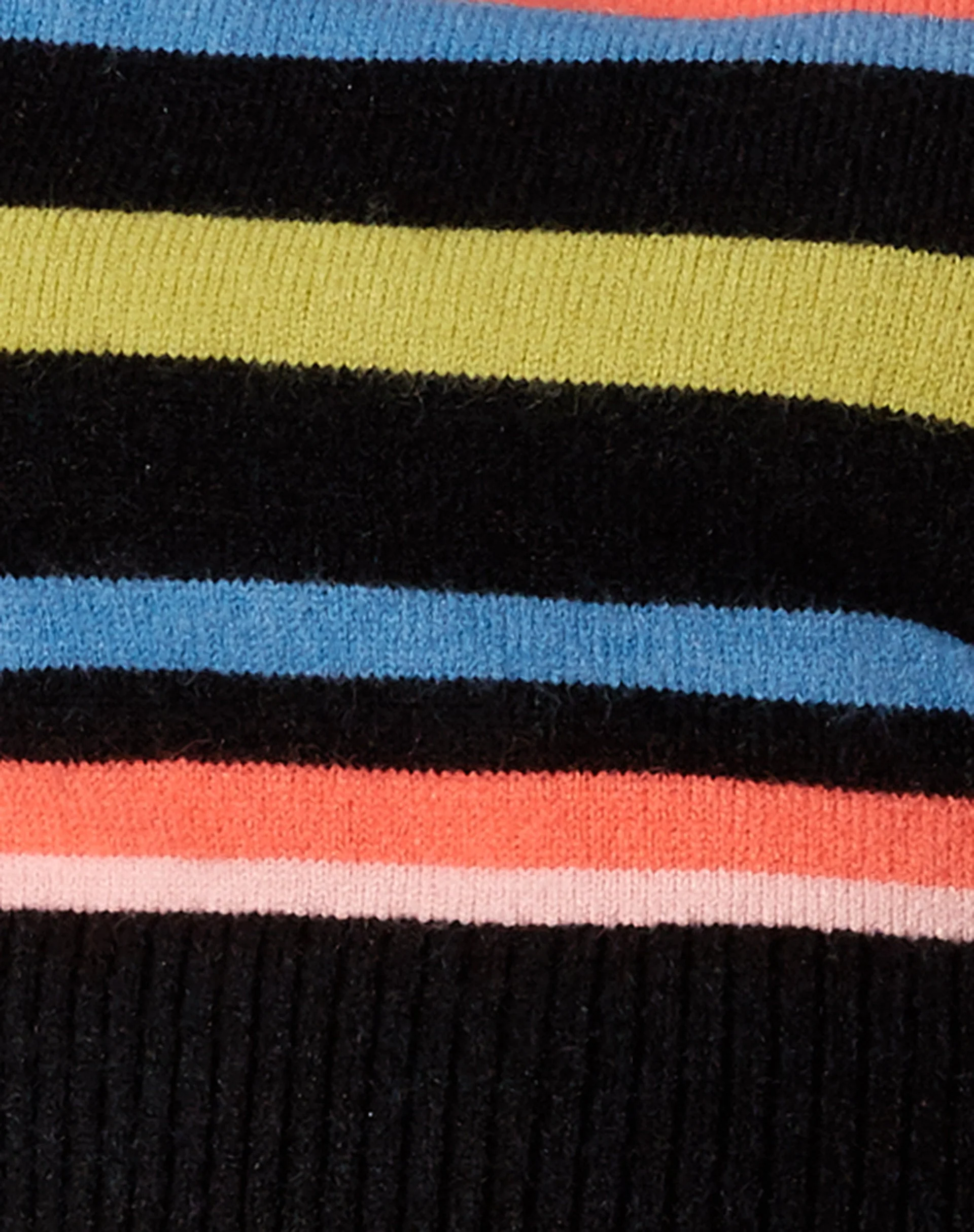 Zutha Jumper in Multi Stripe Blue and Black - Image 8
